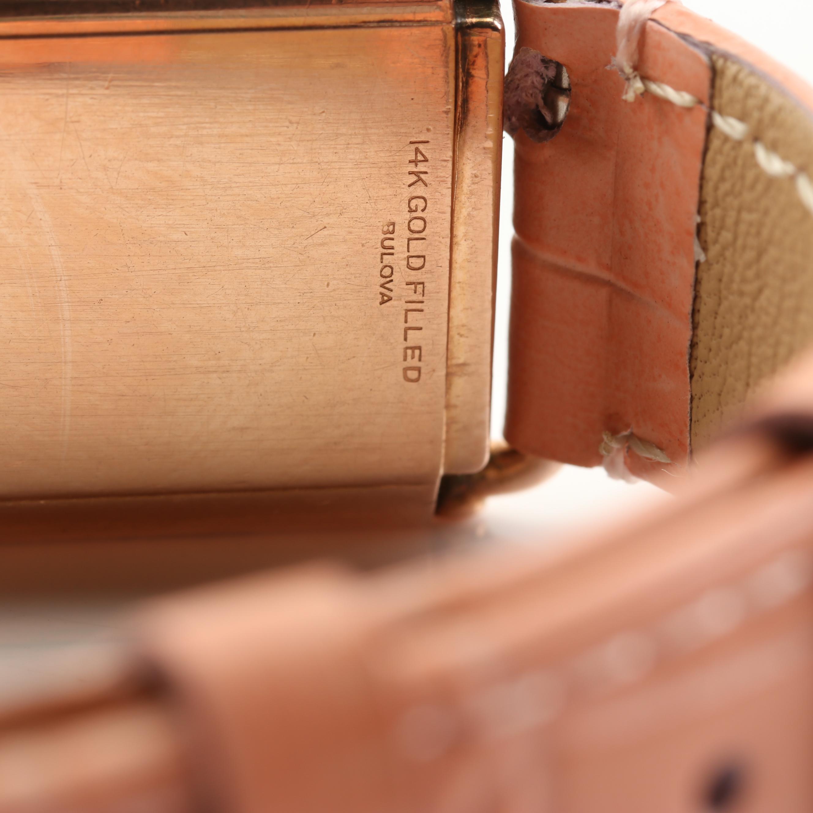 Bulova Rose Tone Watch