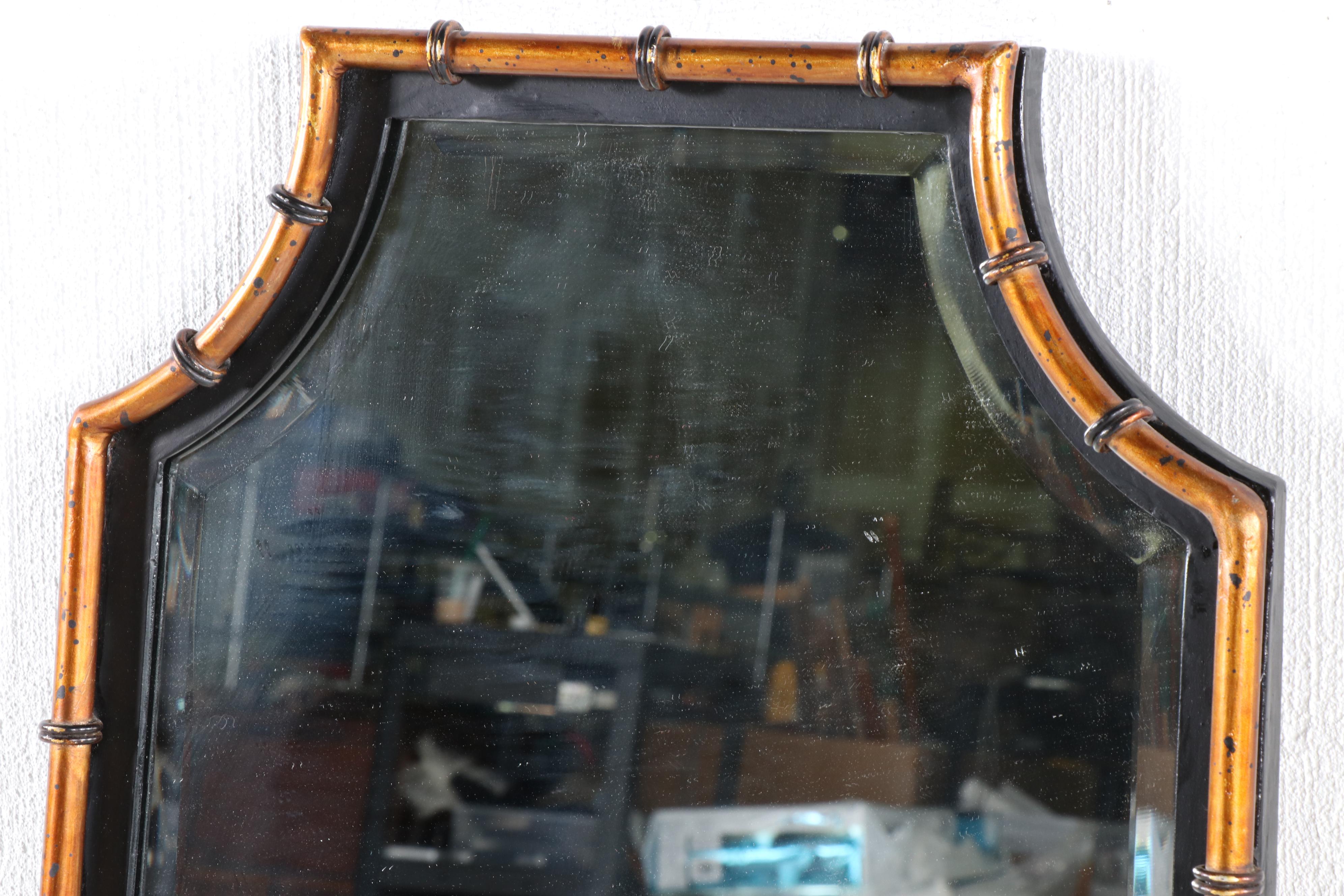 Uttermost Himalaya Iron Bamboo Accent Mirror