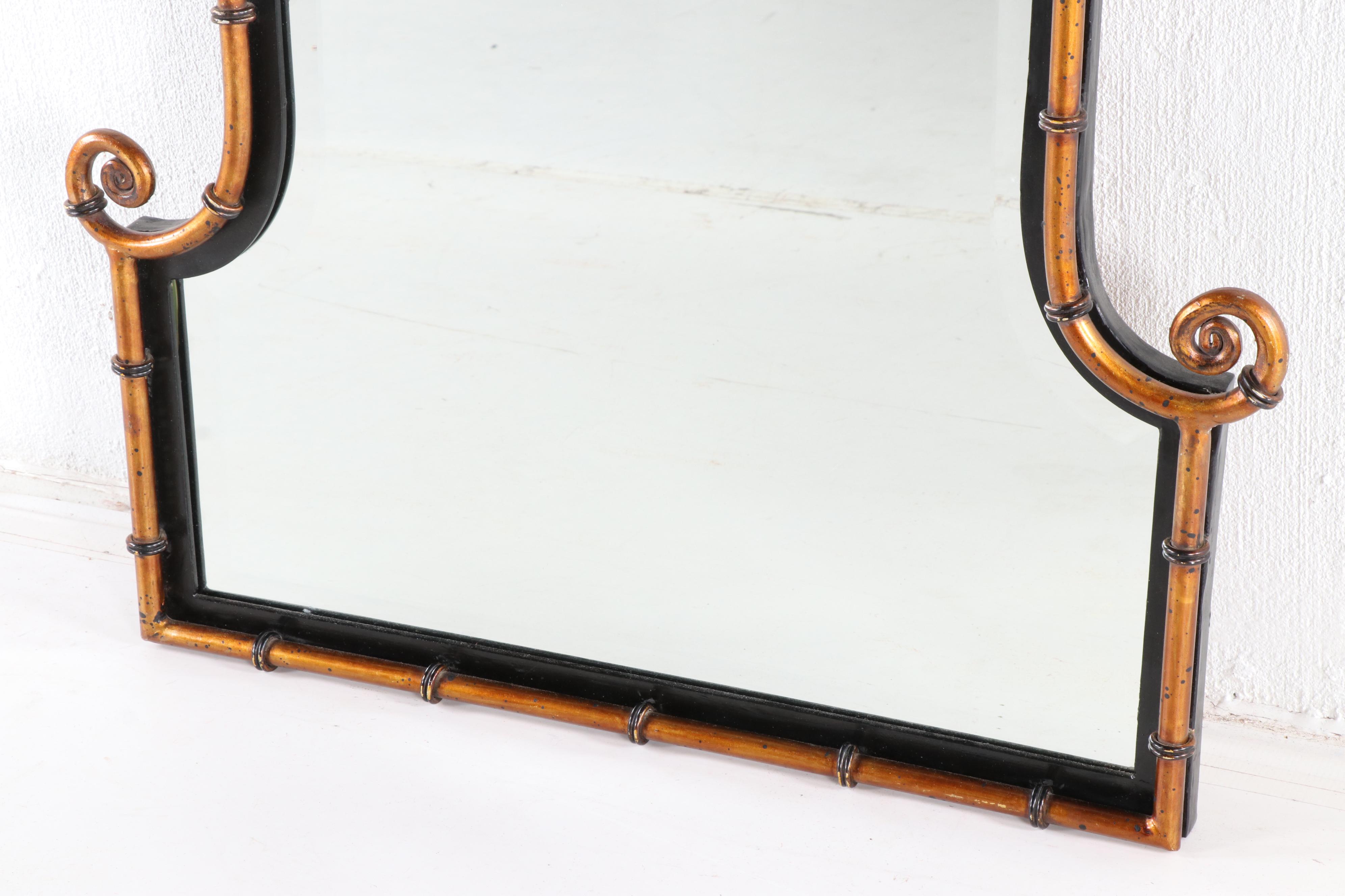 Uttermost Himalaya Iron Bamboo Accent Mirror