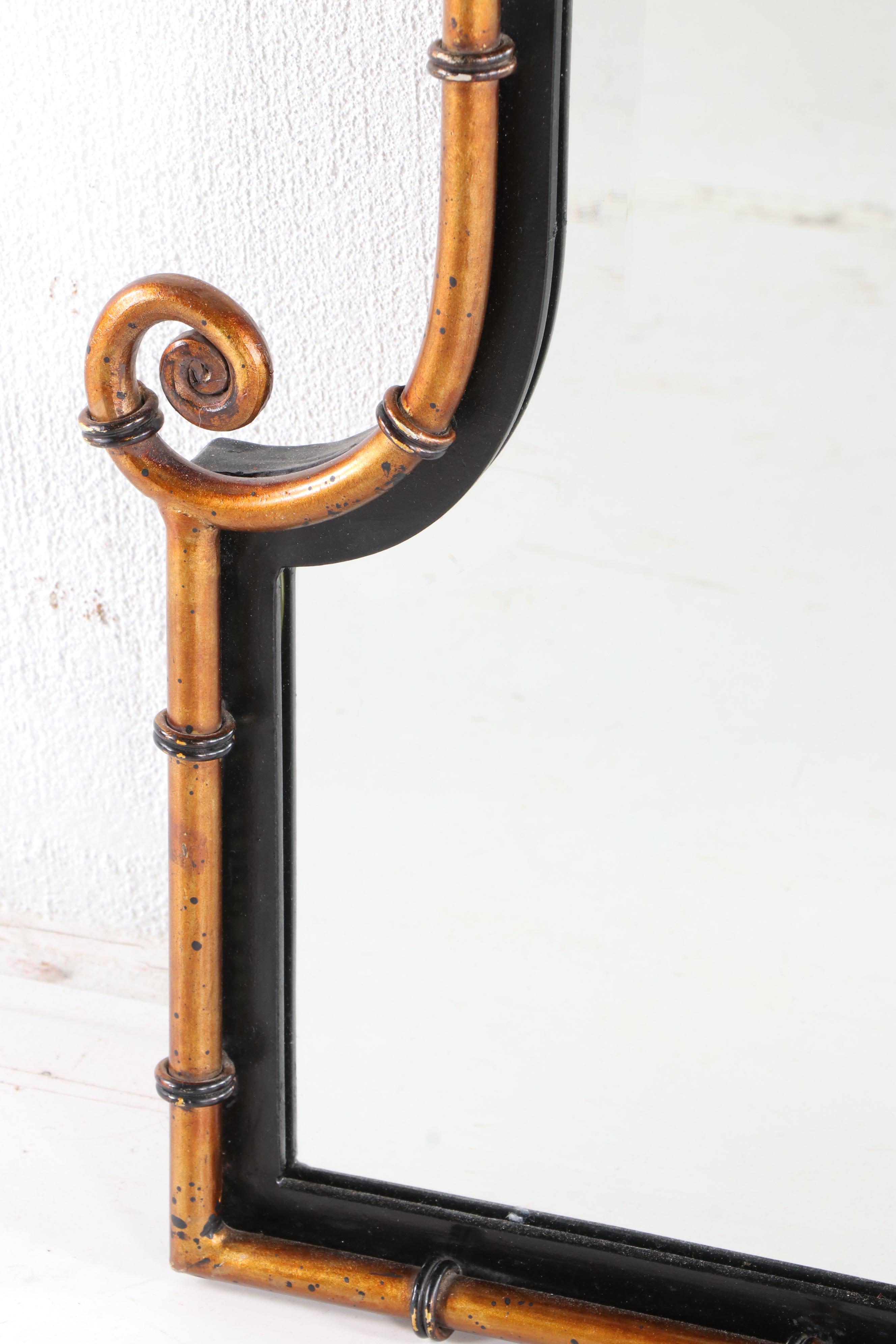 Uttermost Himalaya Iron Bamboo Accent Mirror