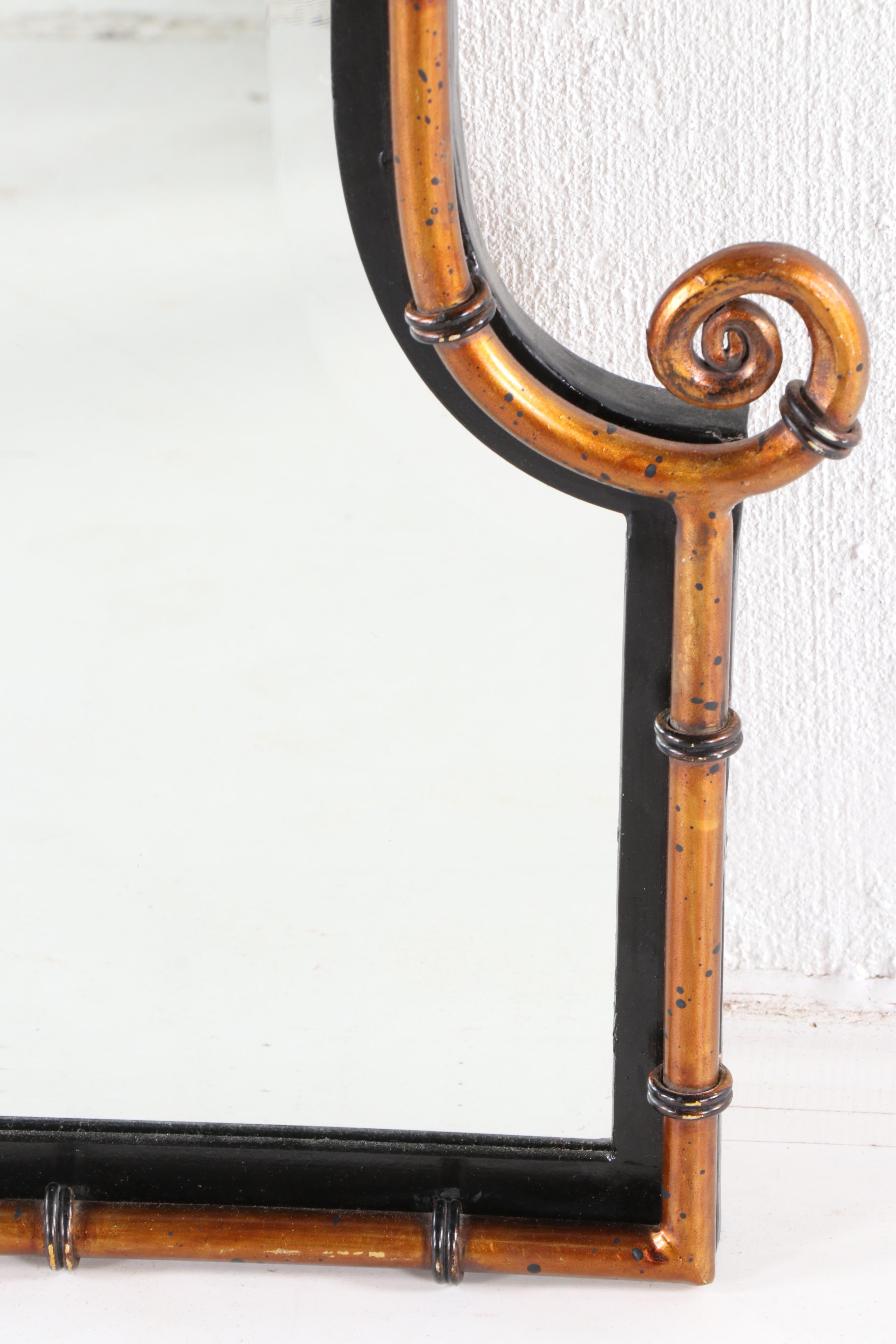 Uttermost Himalaya Iron Bamboo Accent Mirror