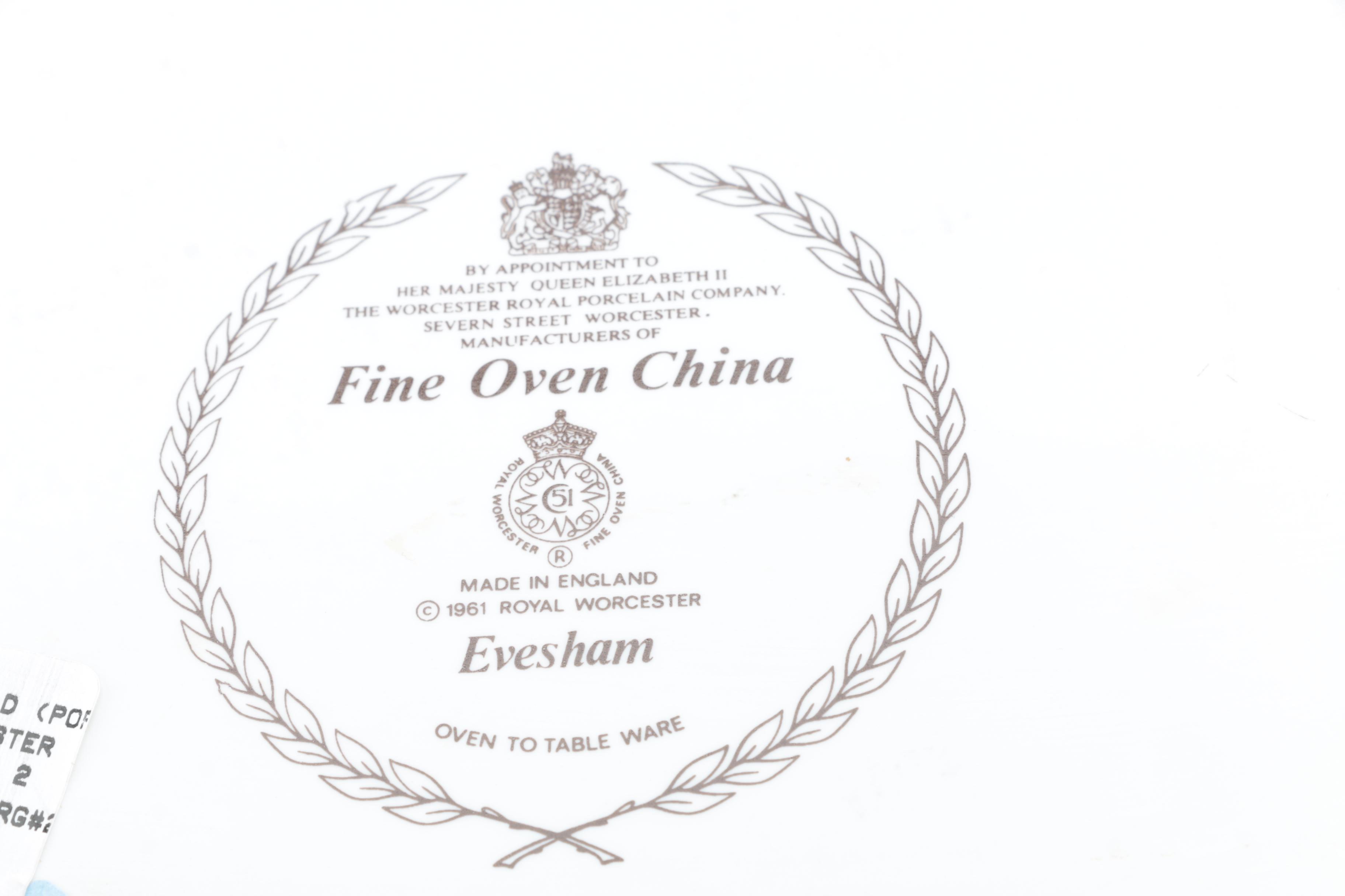 Royal Doulton "Evesham Gold" China Dinnerware, 1961 - 2015