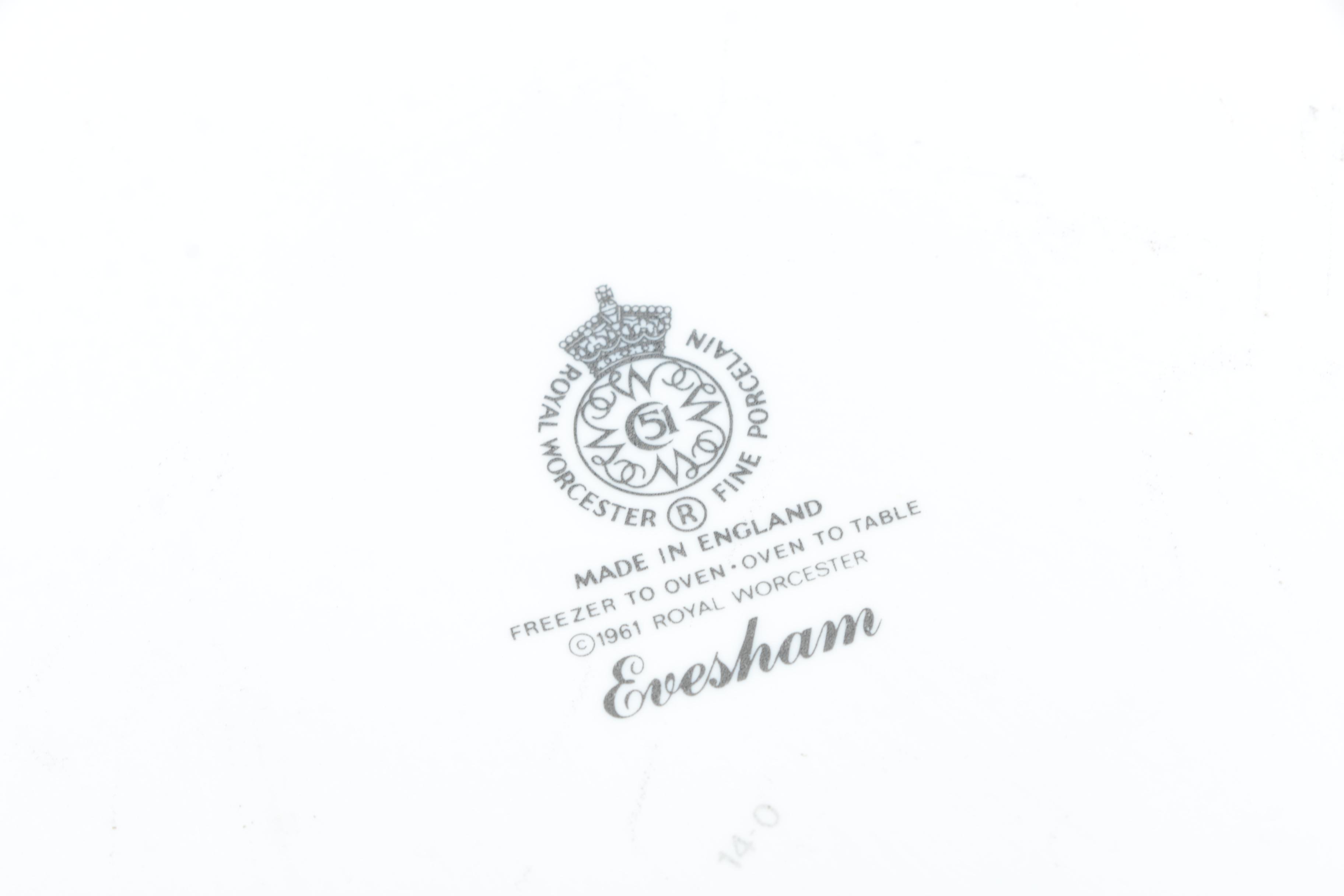 Royal Doulton "Evesham Gold" China Dinnerware, 1961 - 2015