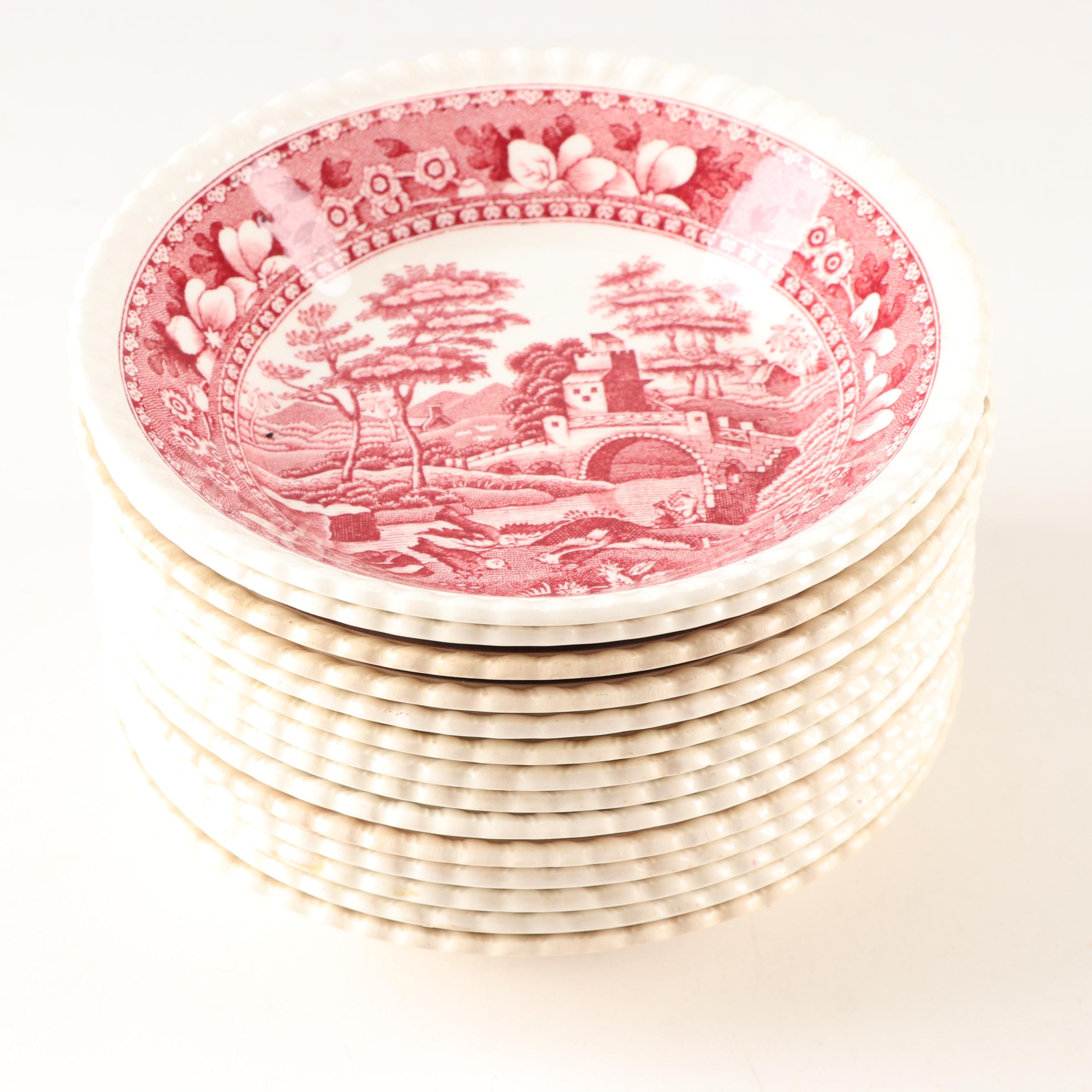 Spode "Tower Pink" Ironstone Dinnerware
