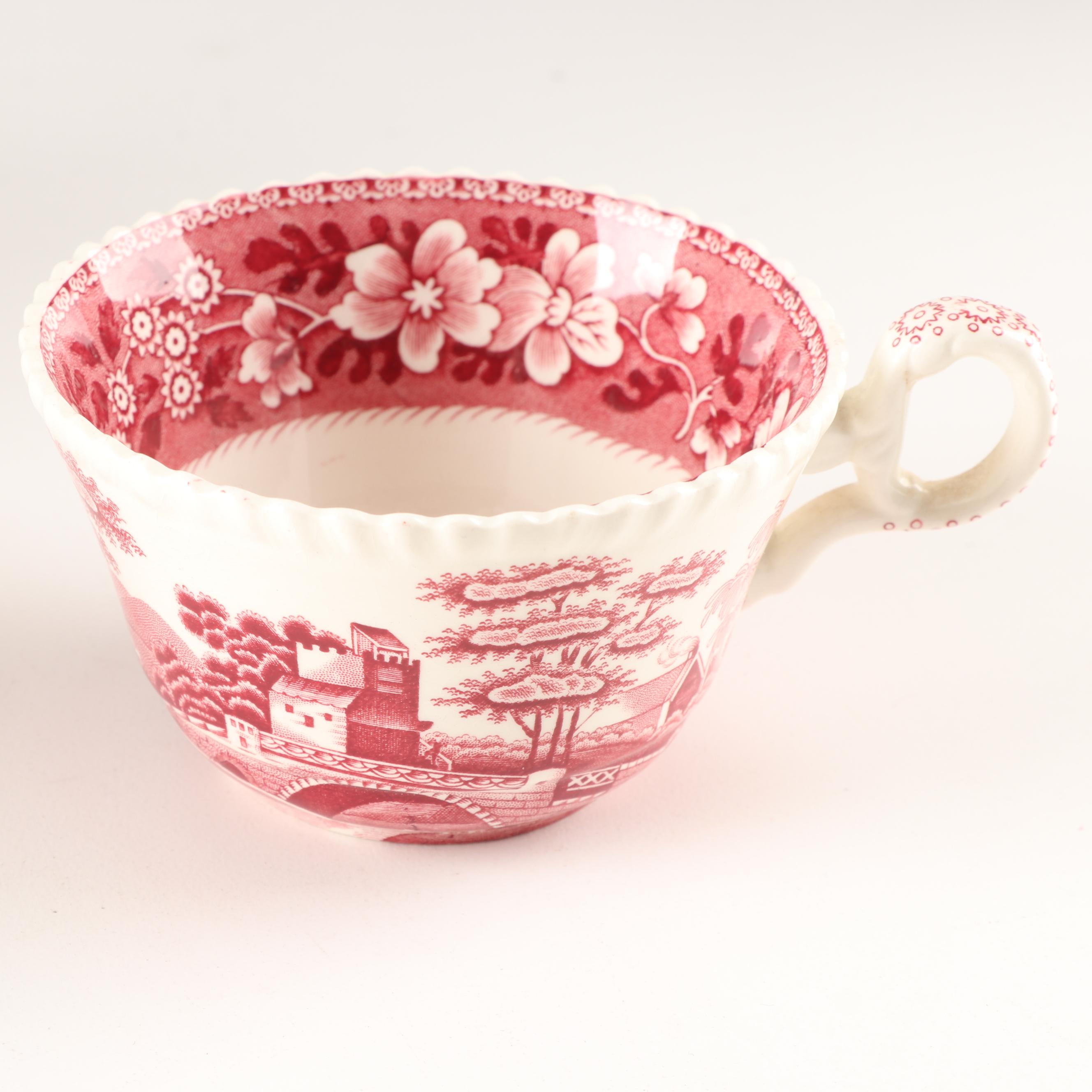 Spode "Tower Pink" Ironstone Dinnerware