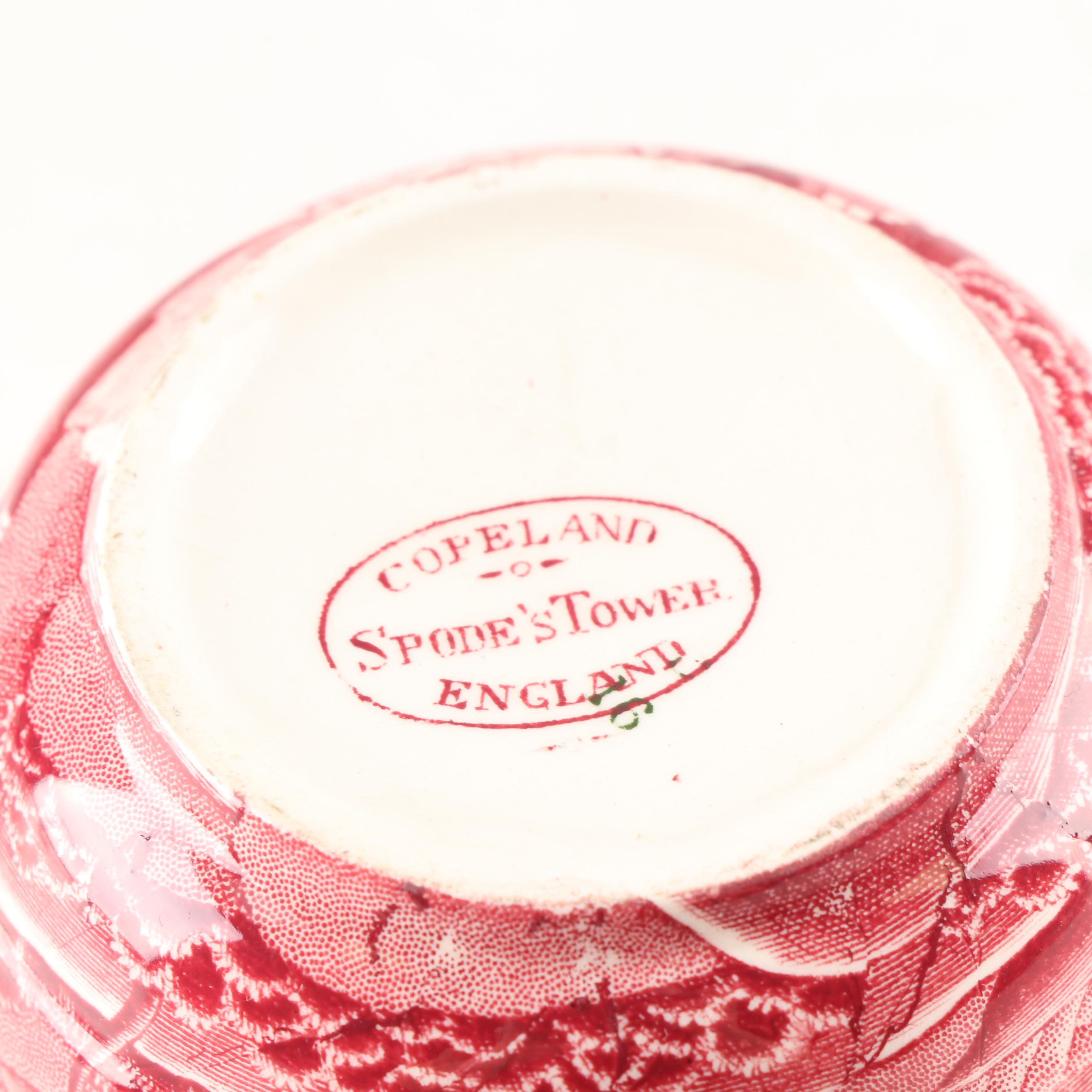 Spode "Tower Pink" Ironstone Dinnerware