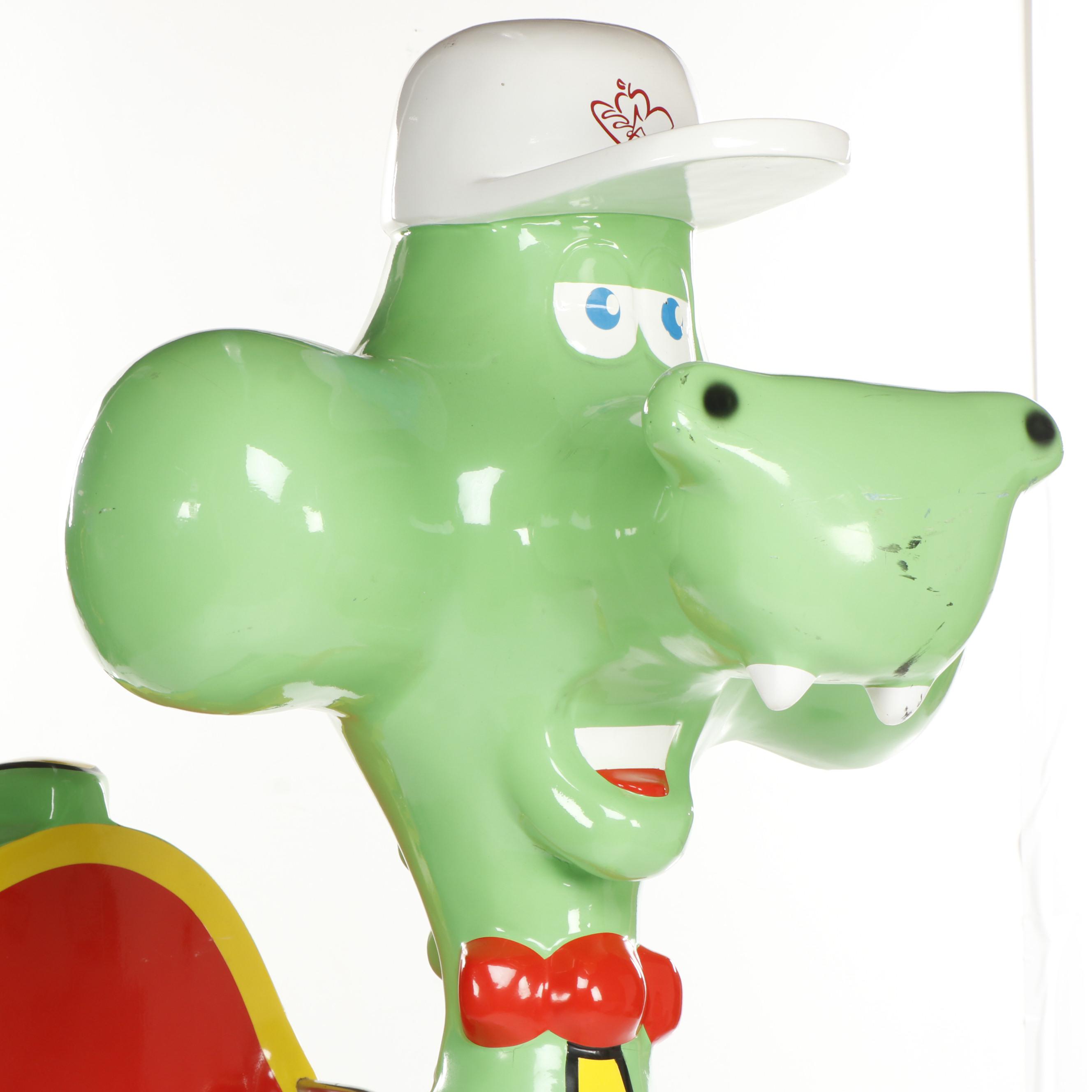 "Harry the Happy Dragon" Coin Operated Singing Kiddie Ride, Circa 1995