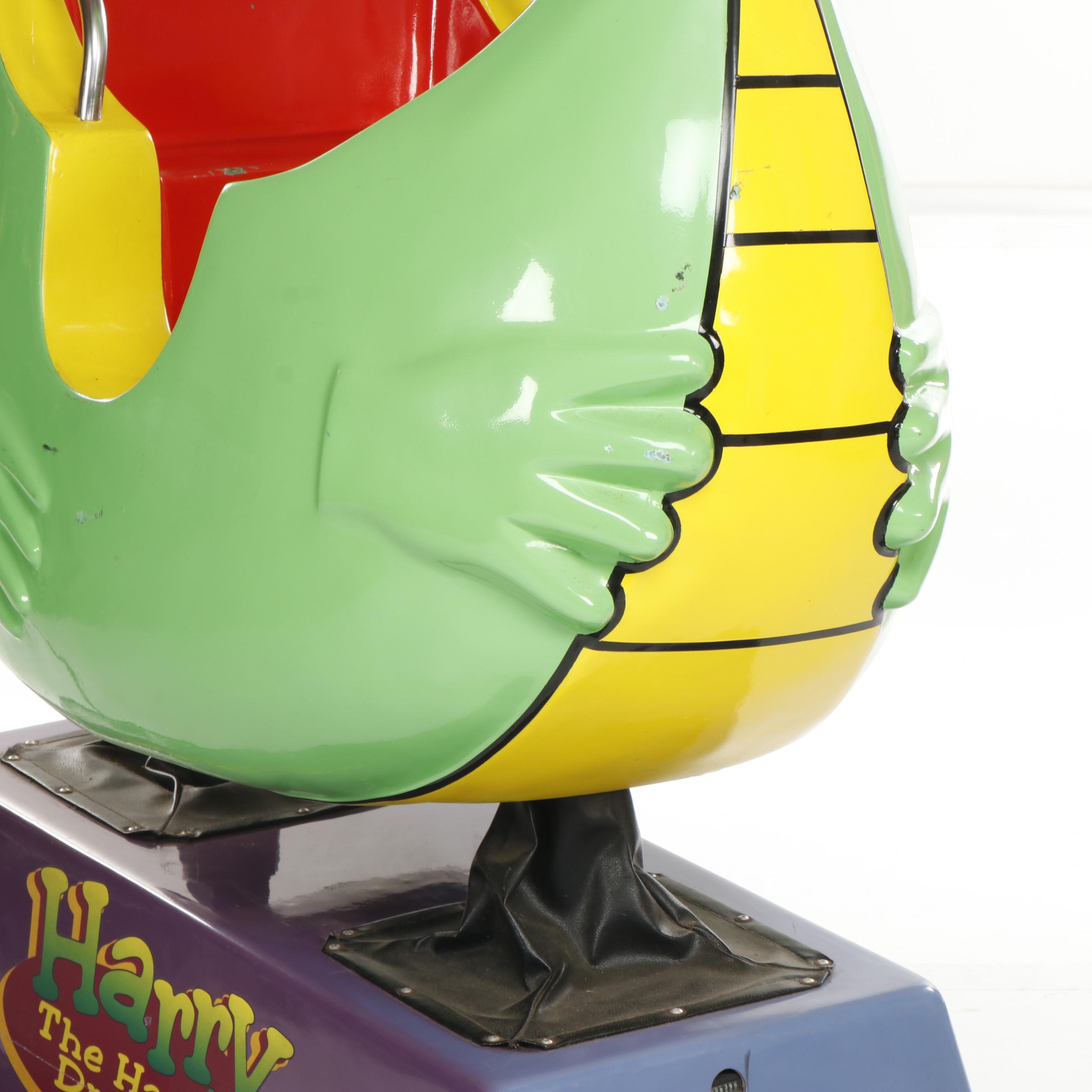"Harry the Happy Dragon" Coin Operated Singing Kiddie Ride, Circa 1995