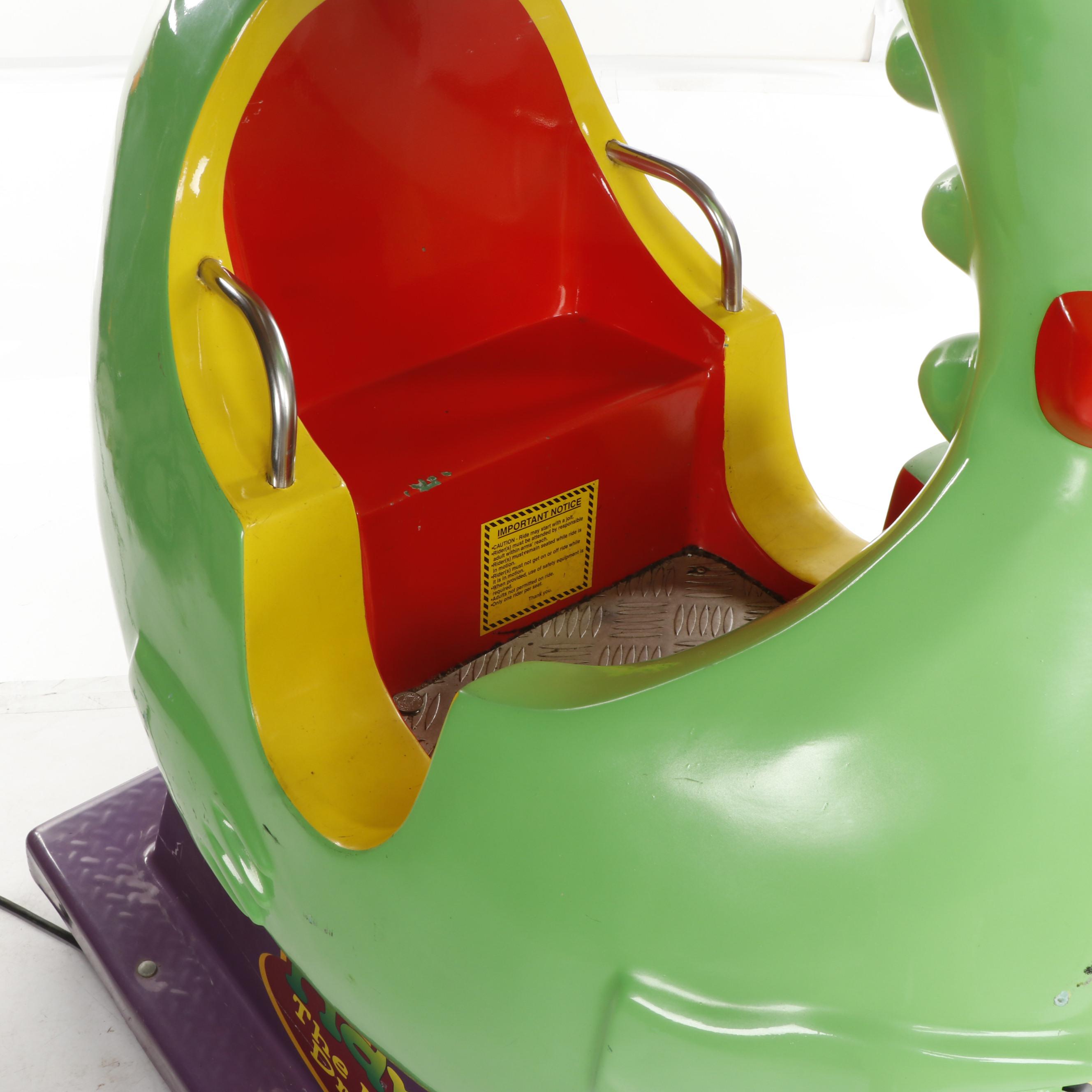 "Harry the Happy Dragon" Coin Operated Singing Kiddie Ride, Circa 1995