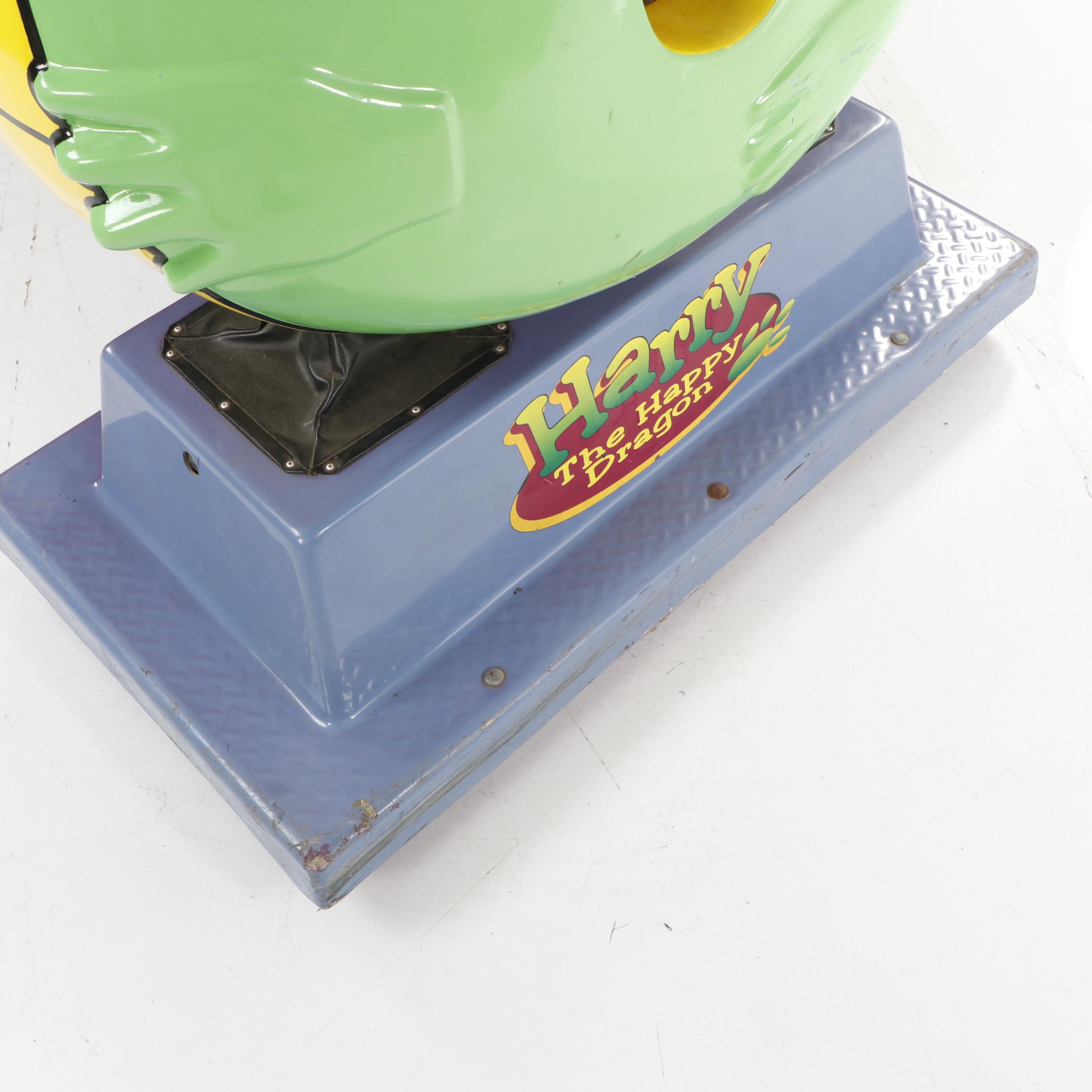 "Harry the Happy Dragon" Coin Operated Singing Kiddie Ride, Circa 1995