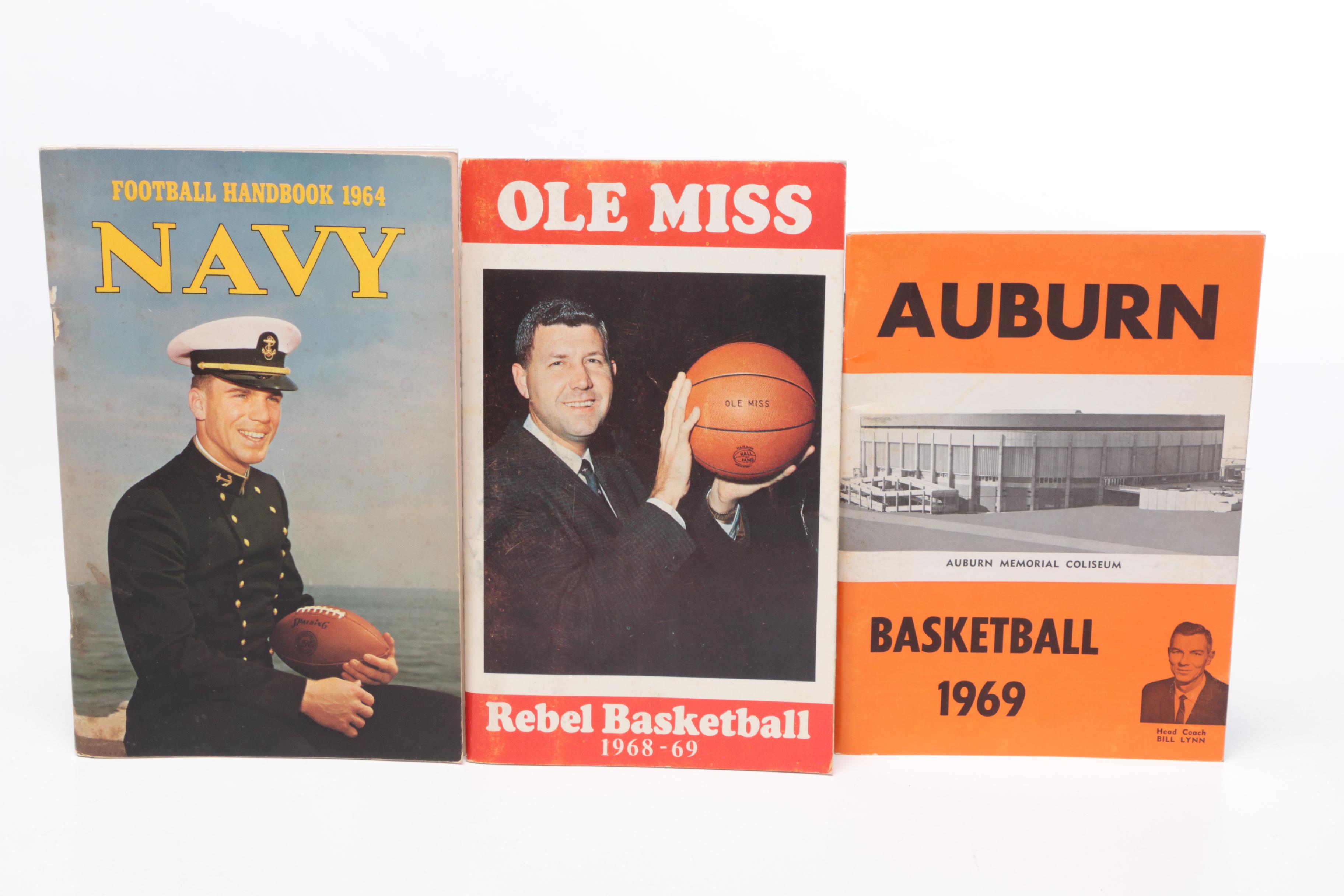 1967 Pete Maravich Game Worn Converse Shoes, Signed Guide and other LSU Items