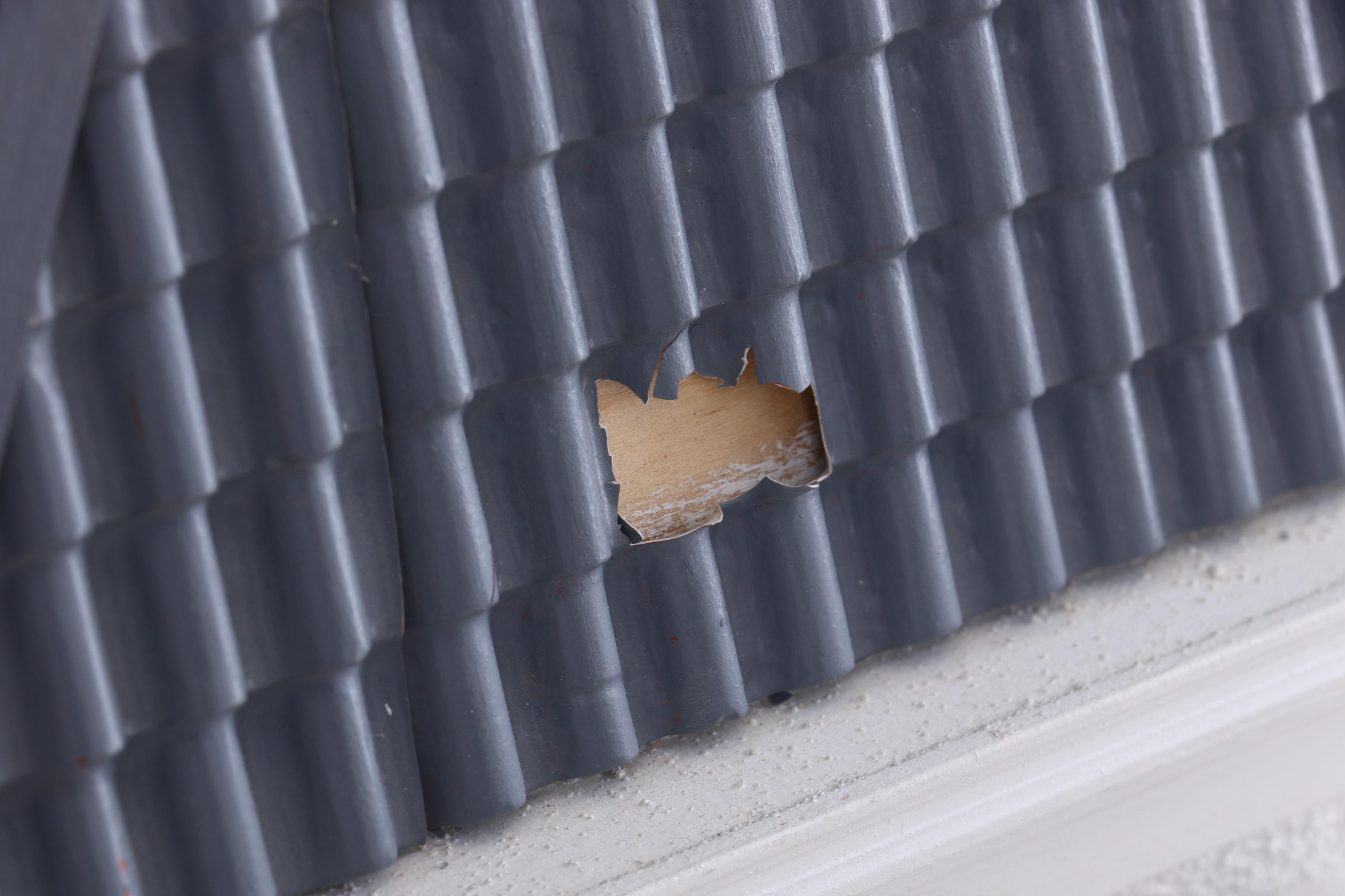 French Mansard Artisan Crafted Doll House with Electricity and Furniture