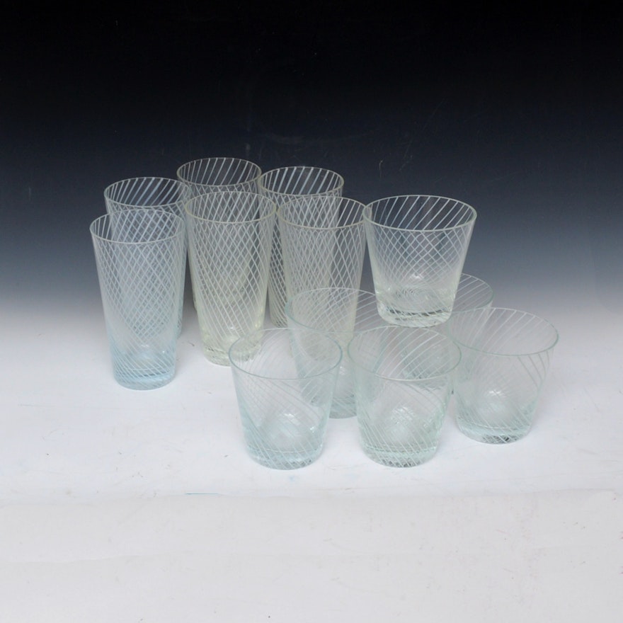 Glass Tumblers and Water Glasses