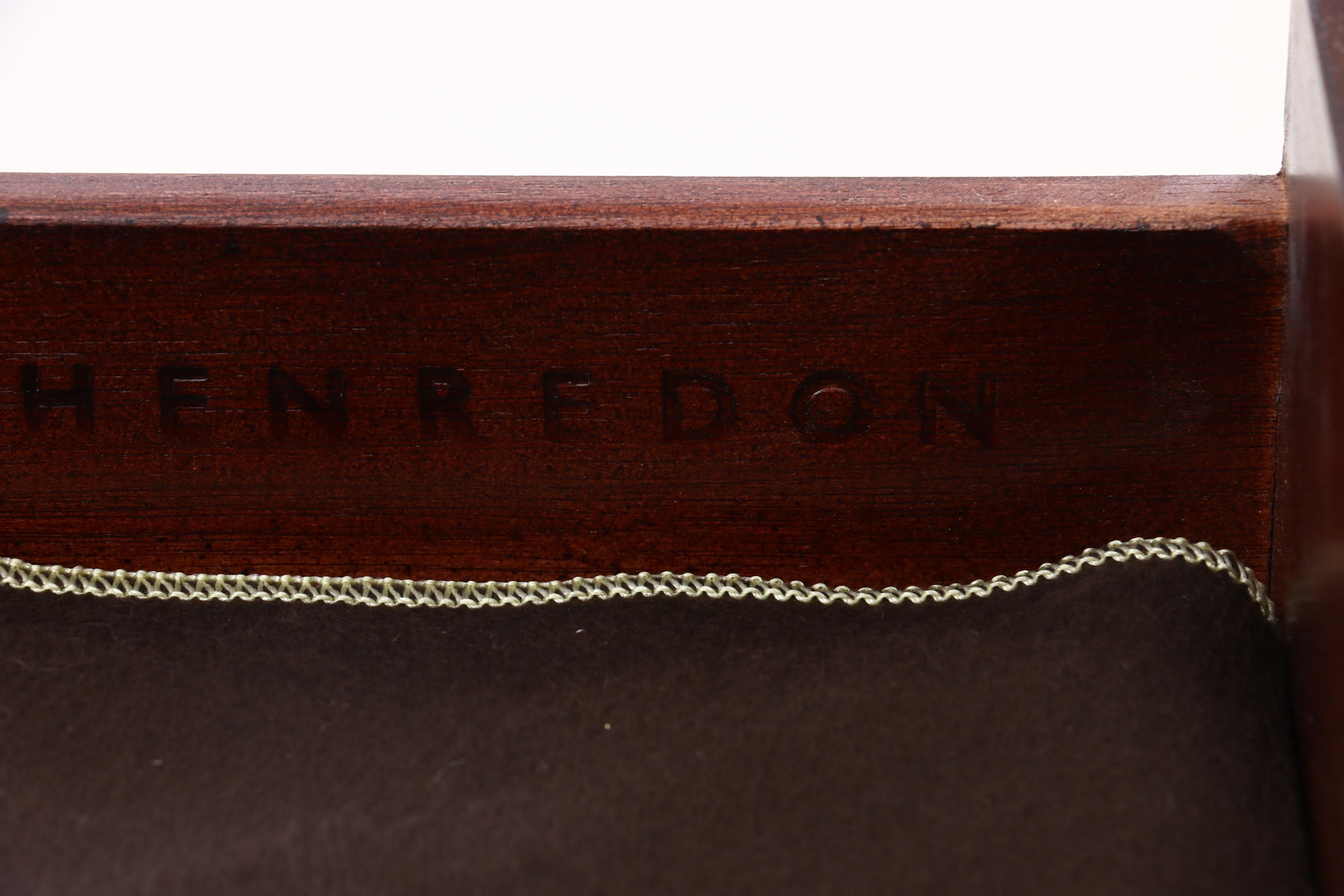 Henredon "Castellina" Walnut Buffet with Silverware Drawer, Contemporary