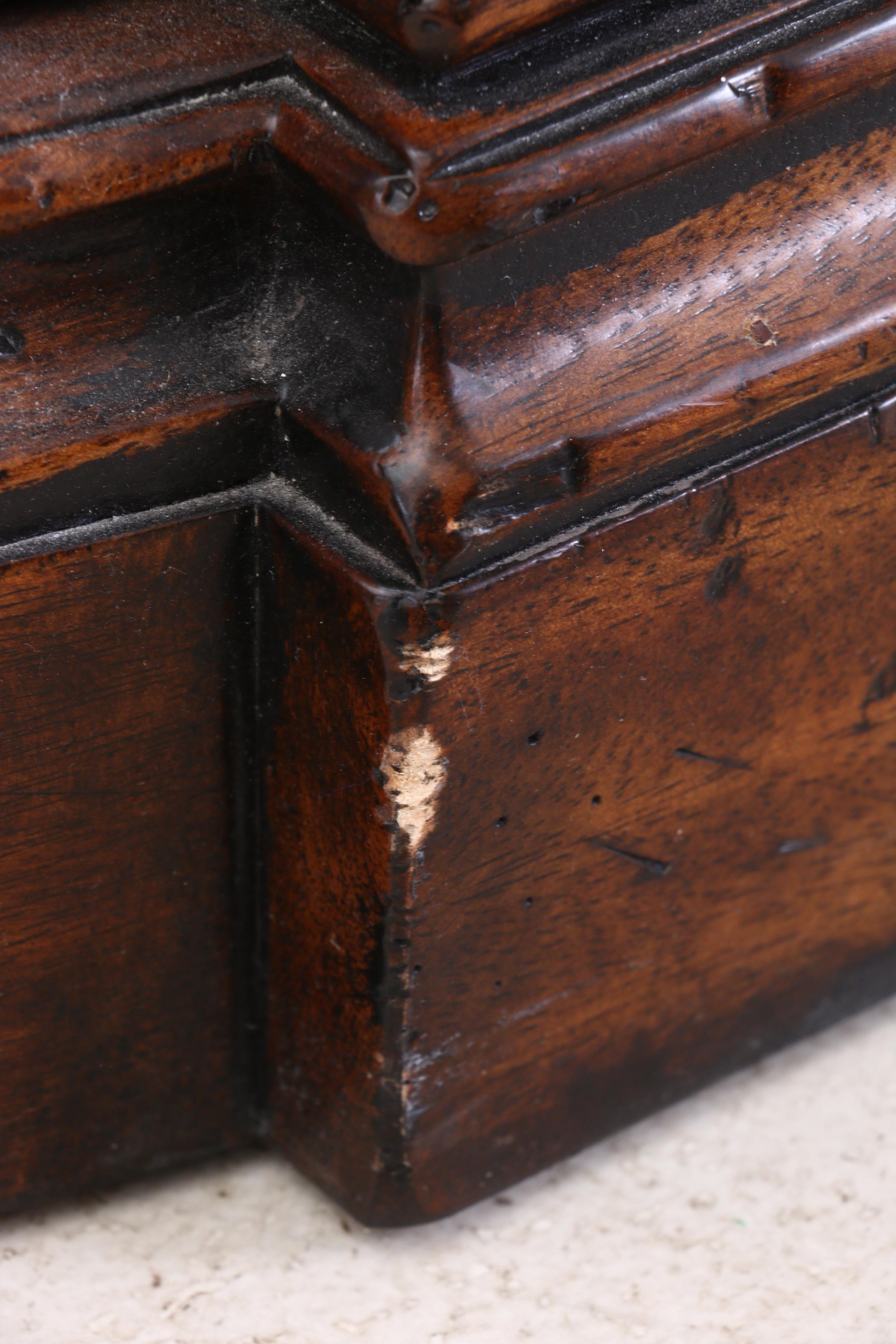 Henredon "Castellina" Walnut Buffet with Silverware Drawer, Contemporary