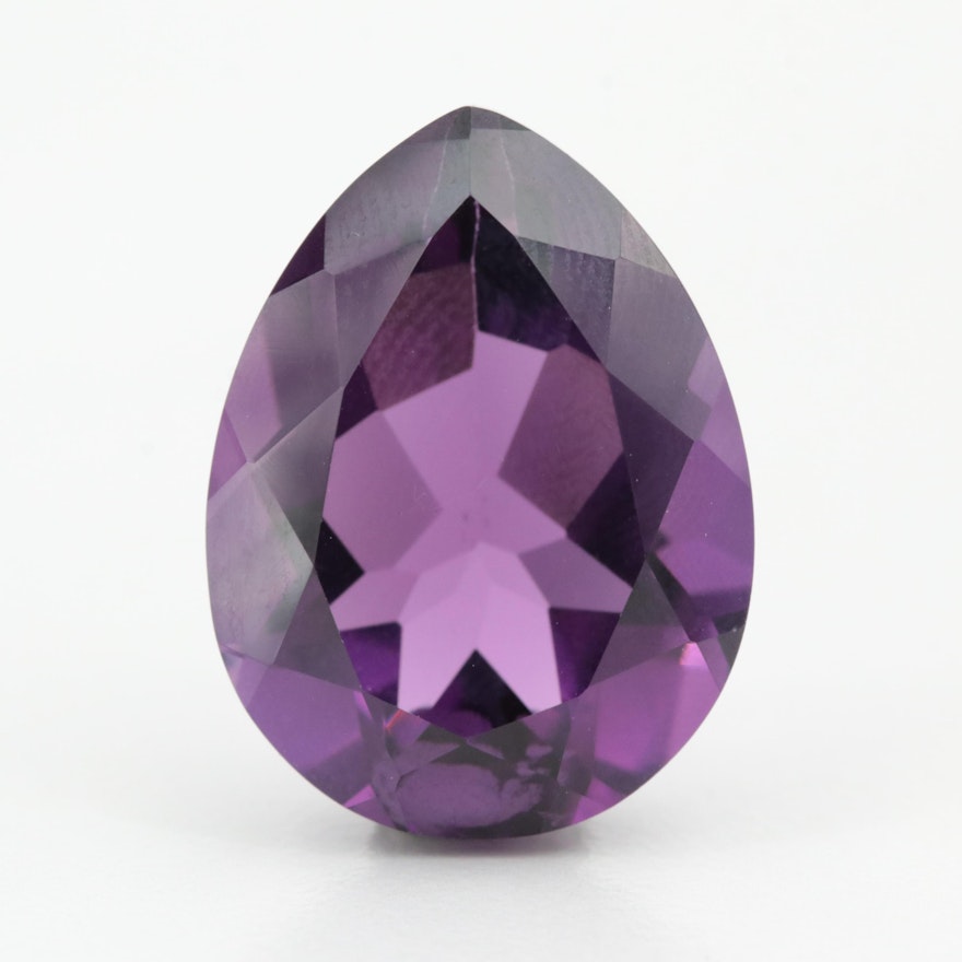 Loose 15.55 CT Amethyst Gemstone