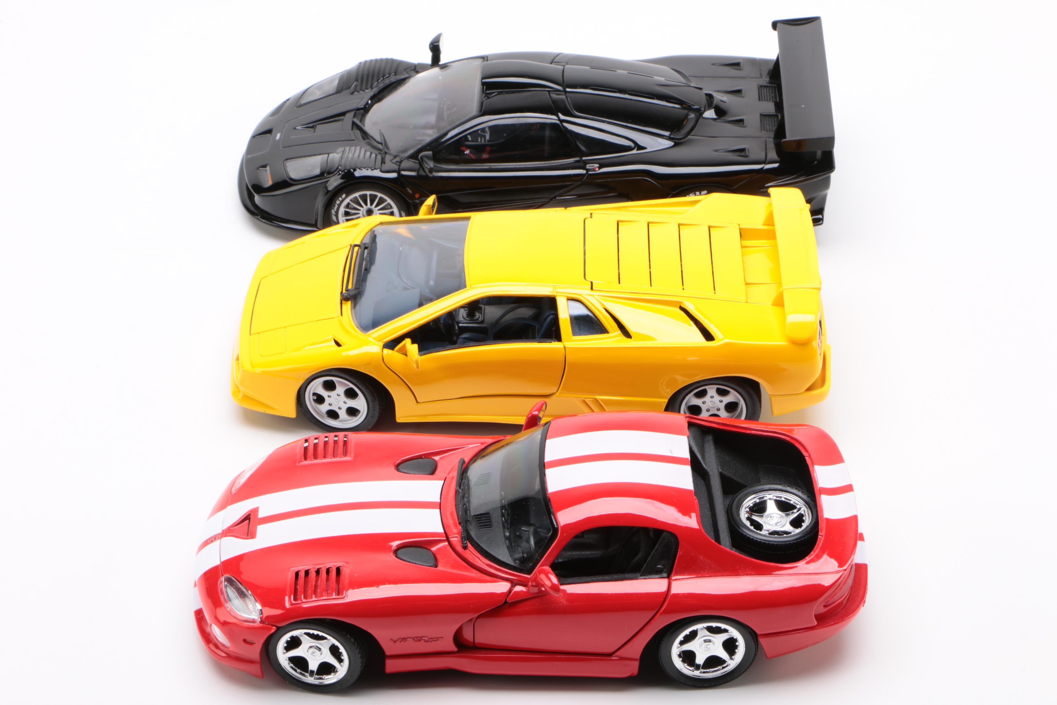 Diecast Cars including UT Models McLaren F1 GTR