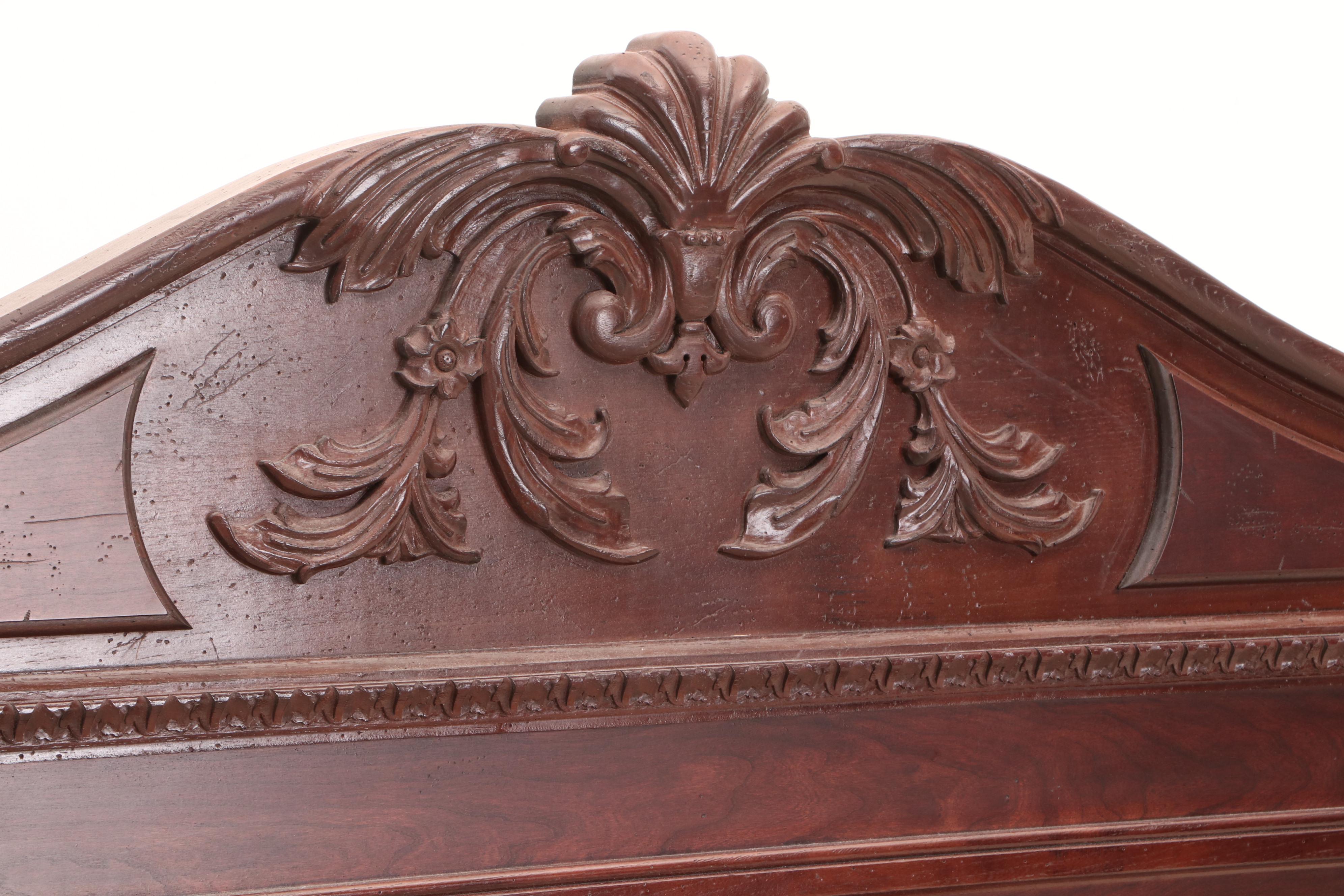 Bernhardt "Belmont" Collection Mahogany four Poster Plantation Bed, Contemporary