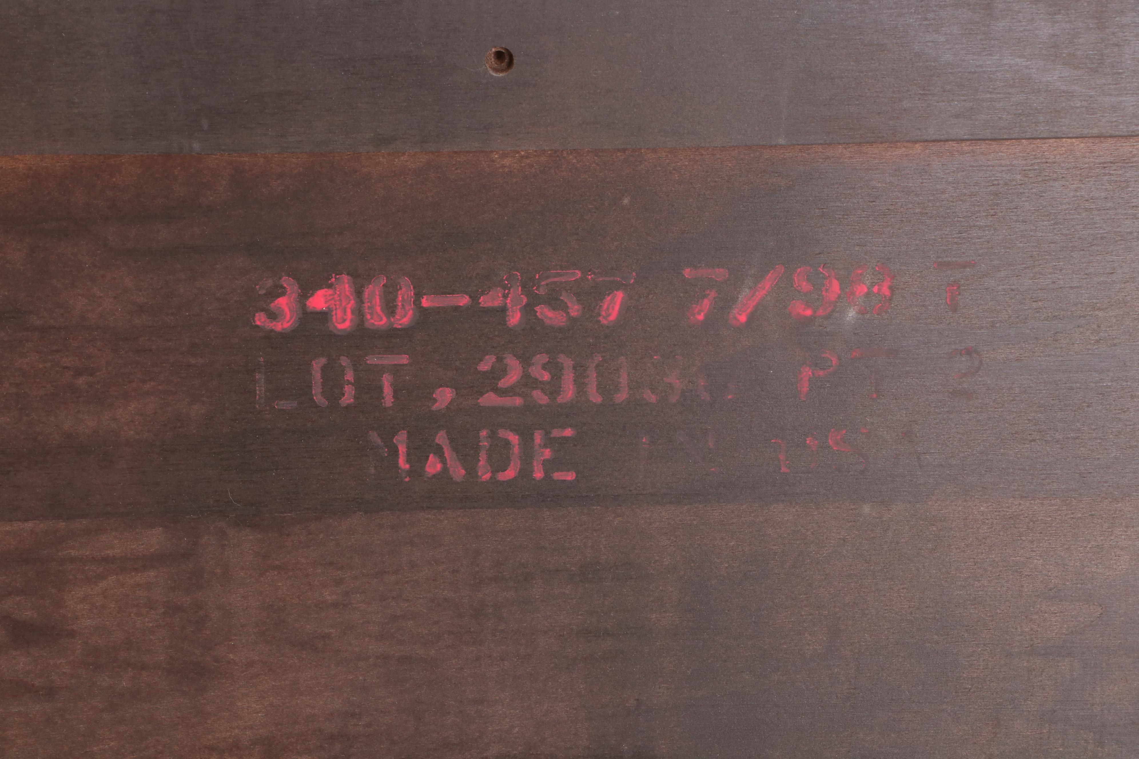 Bernhardt "Belmont" Collection Mahogany four Poster Plantation Bed, Contemporary