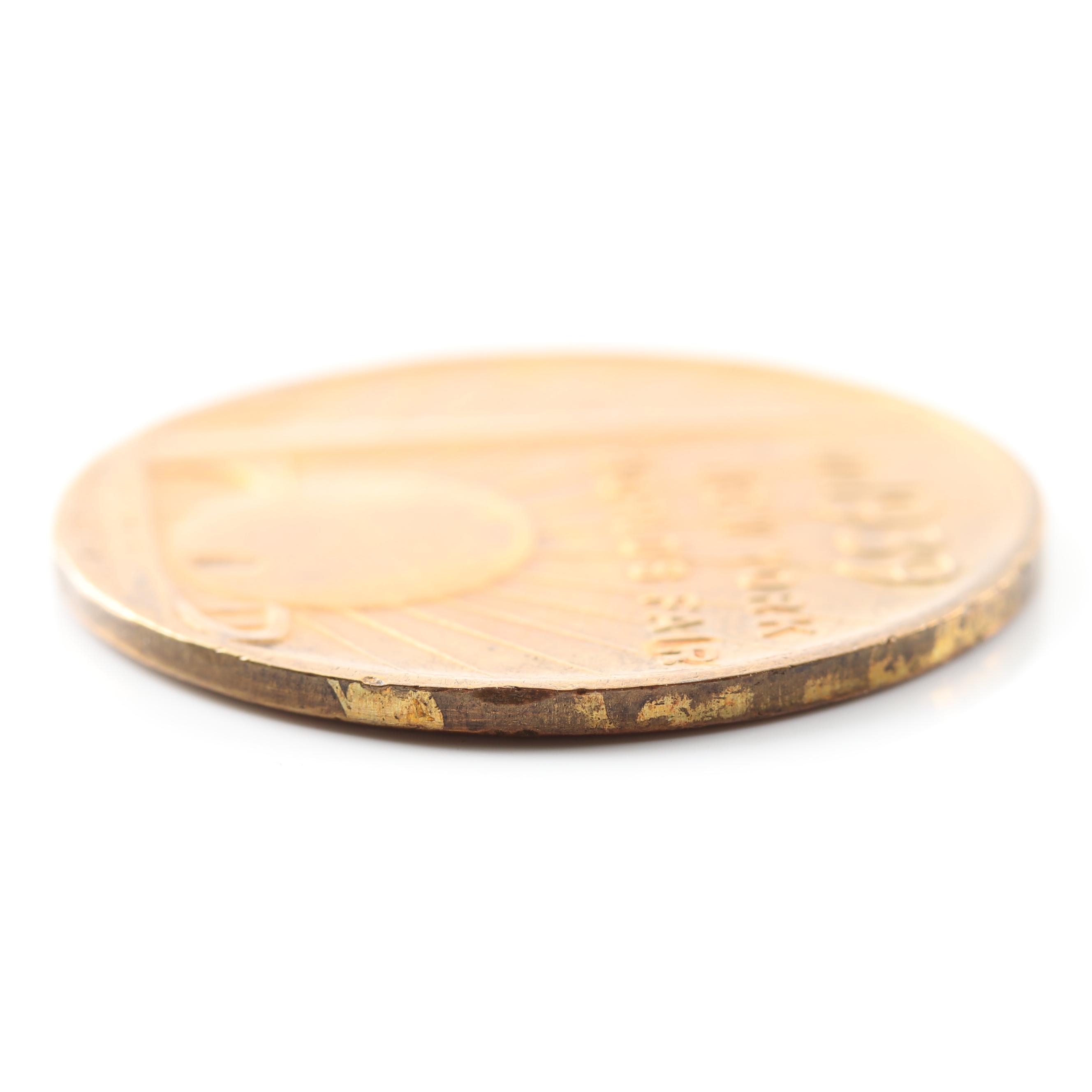 1939 New York World's Fair Copper-Alloy Token