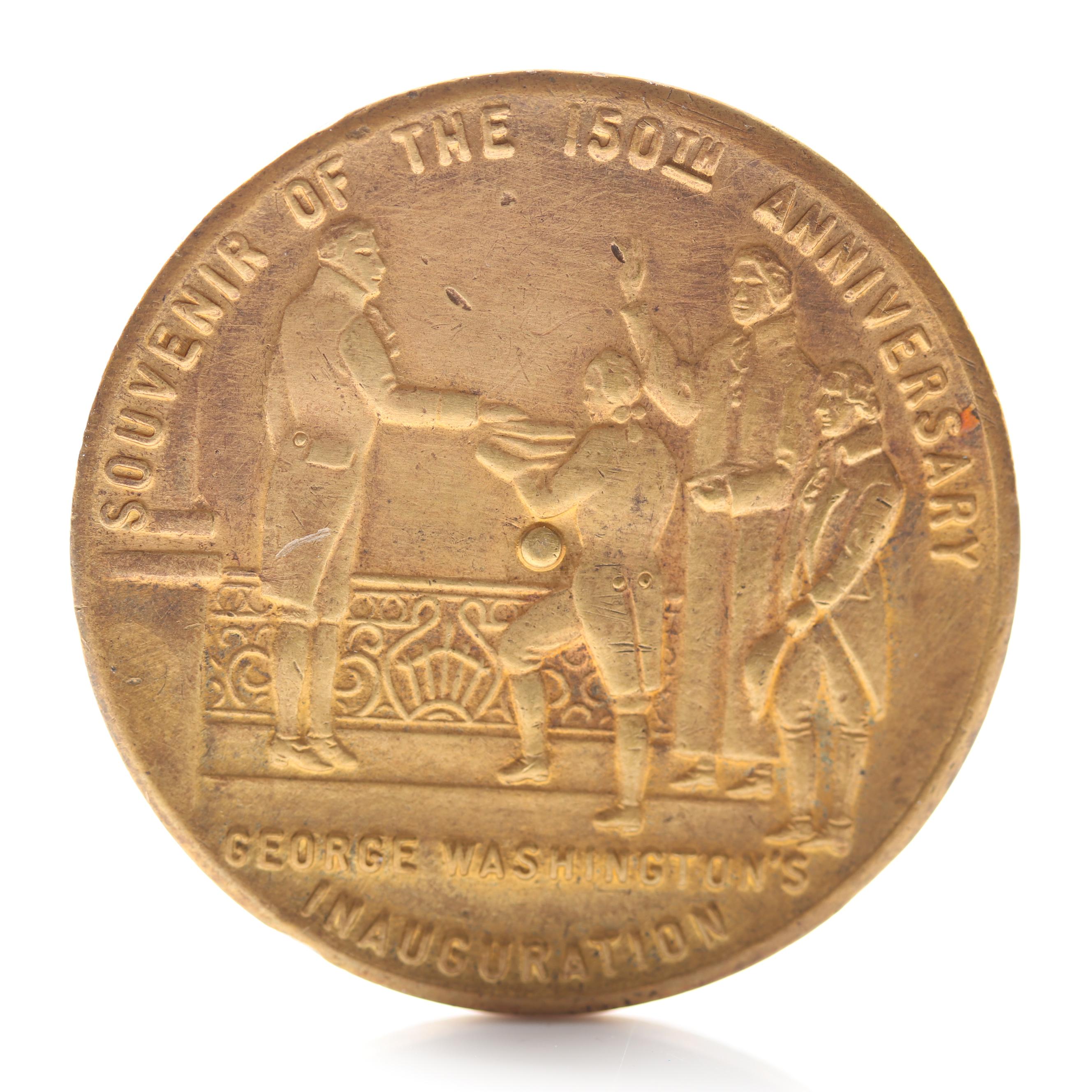 1939 New York World's Fair Copper-Alloy Token