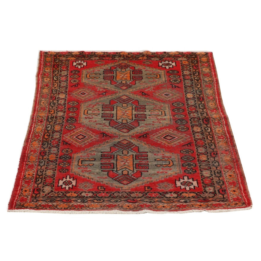 Hand-Knotted Central Asian Khotan Wool Rug