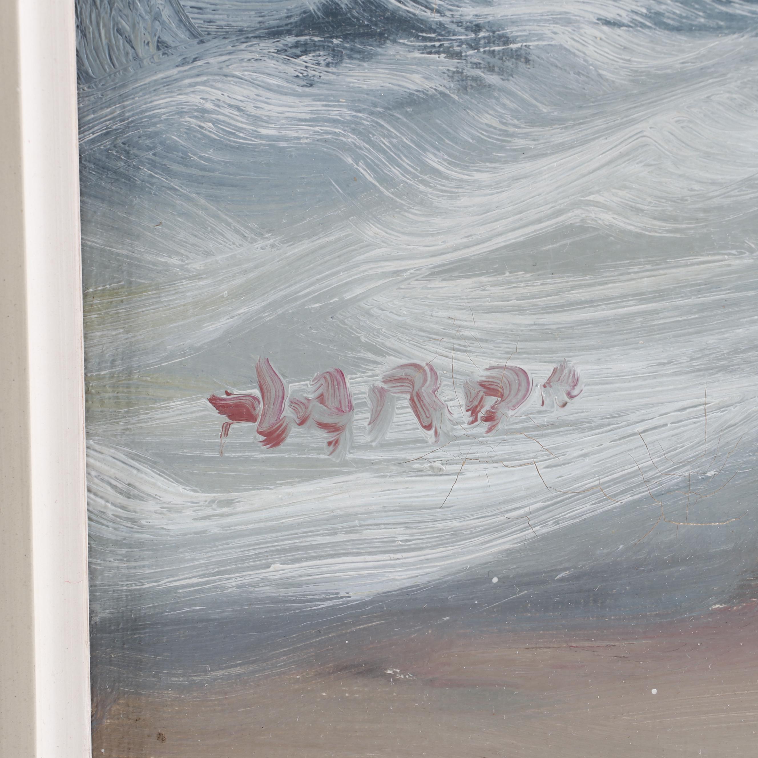 Bardi Seascape Oil Painting