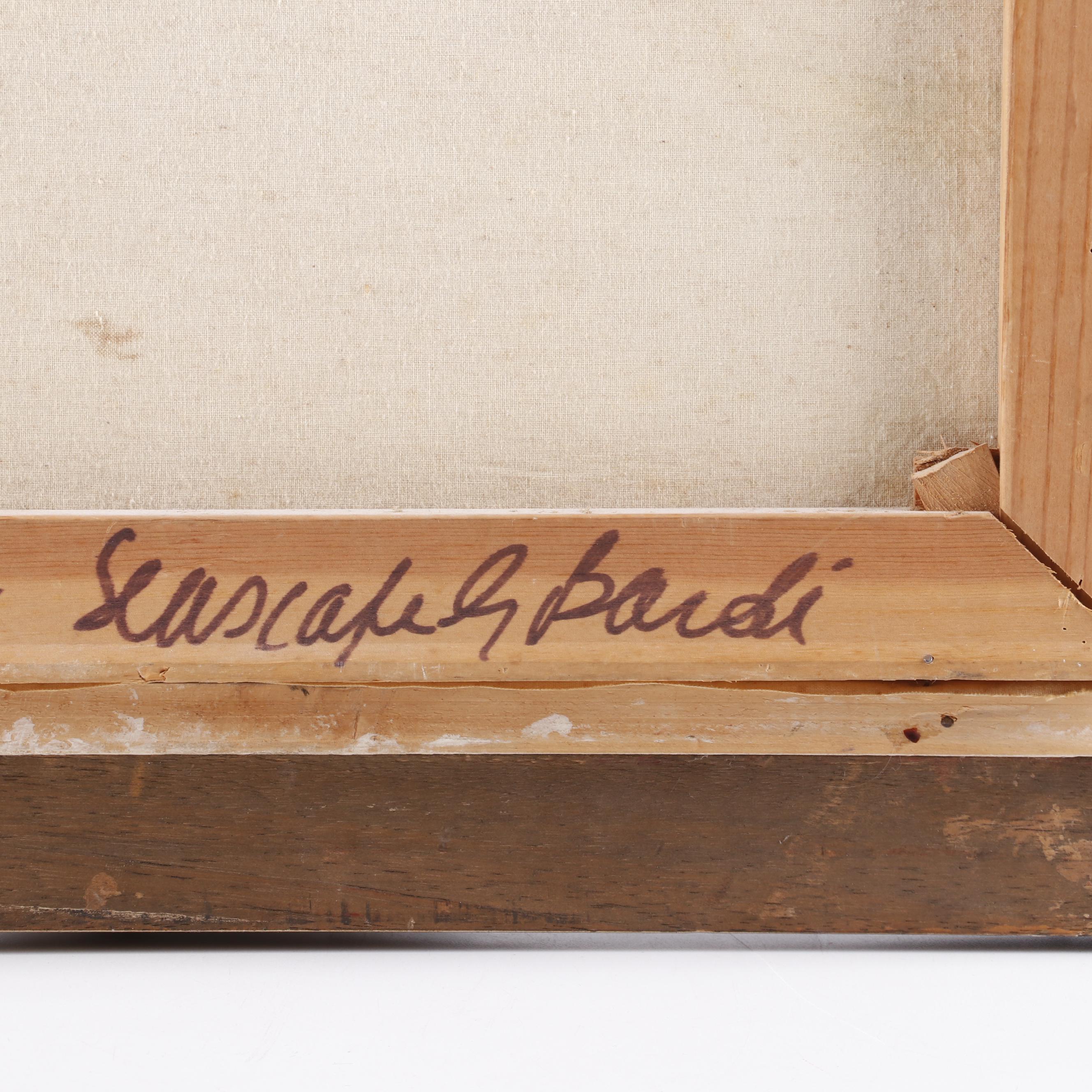 Bardi Seascape Oil Painting