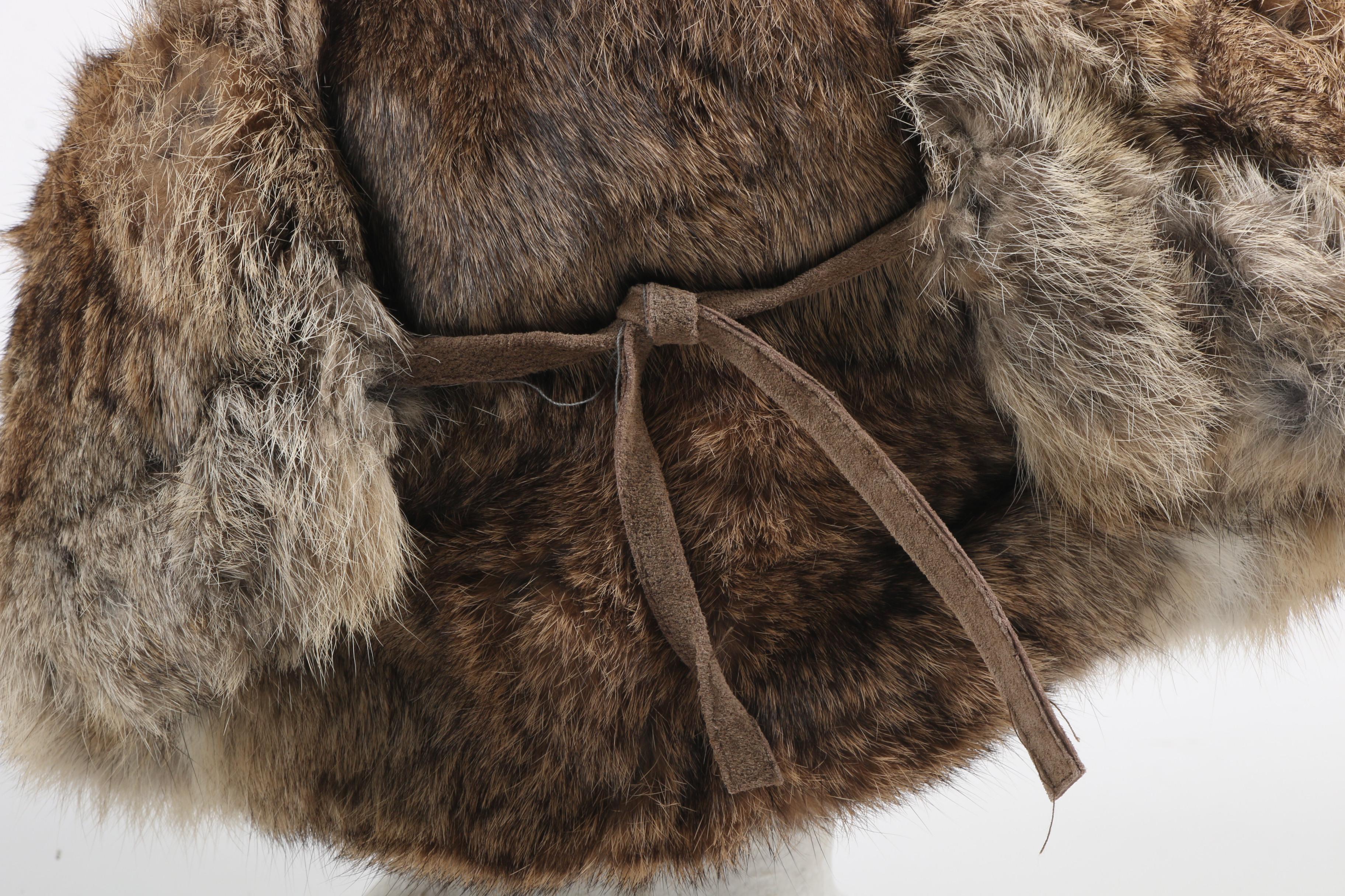 Mad Bomber Rabbit Fur Ushanka Hat