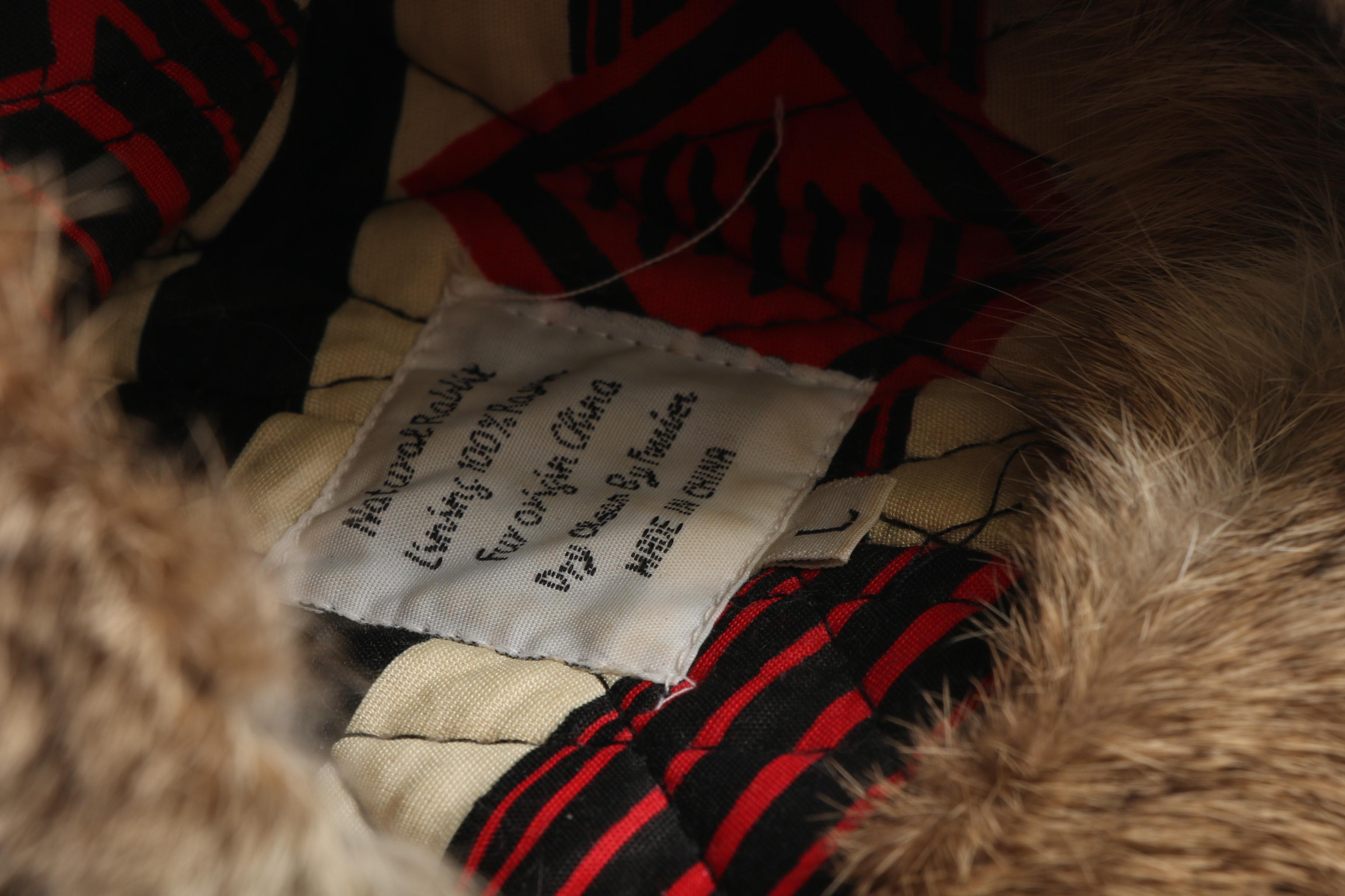 Mad Bomber Rabbit Fur Ushanka Hat