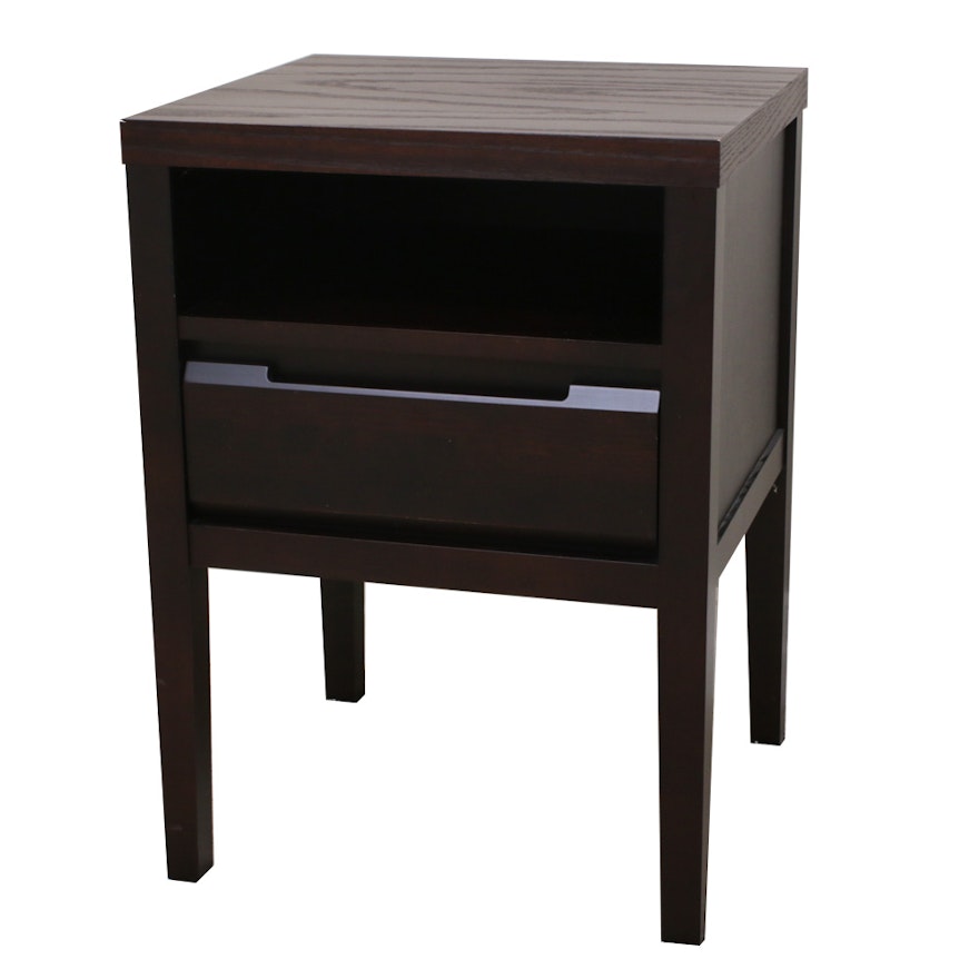 Baronet Wood End Table, Contemporary