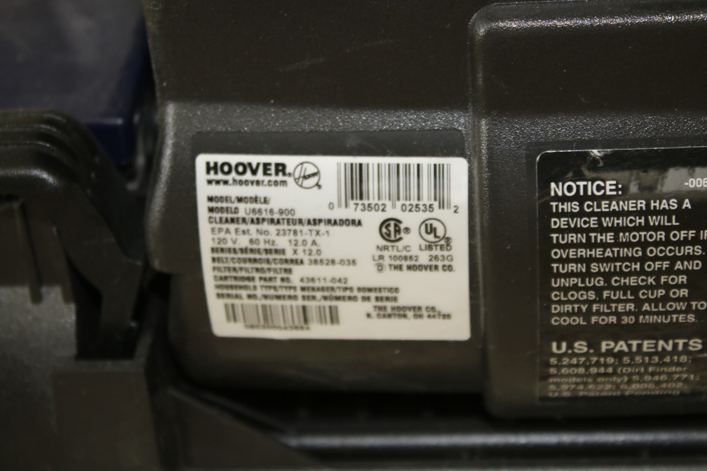 Hoover HEPA Filter Bagless Vacuum Cleaner