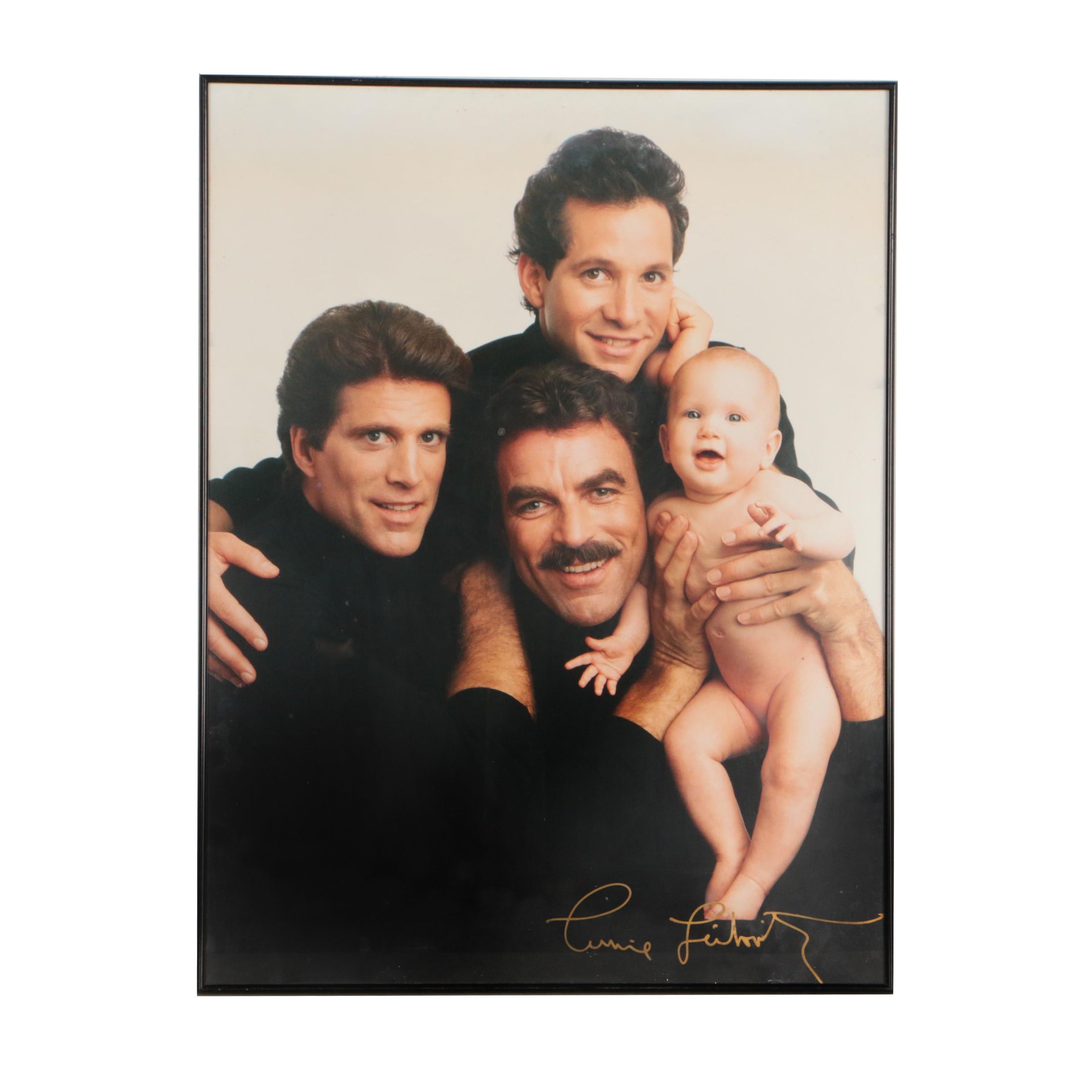 Annie Leibovitz Chromogenic Print Publicity Photo for "Three Men and a Baby"