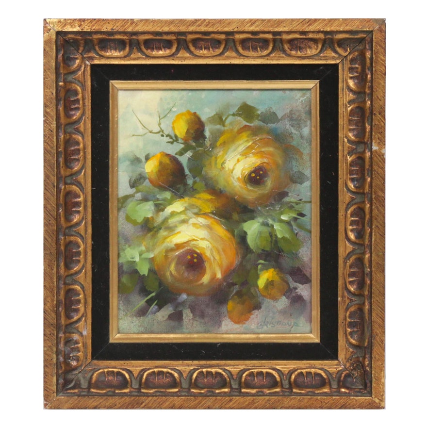 Christiana Floral Still Life Oil Painting