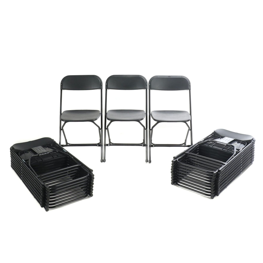 Black Folding Chairs Contemporary