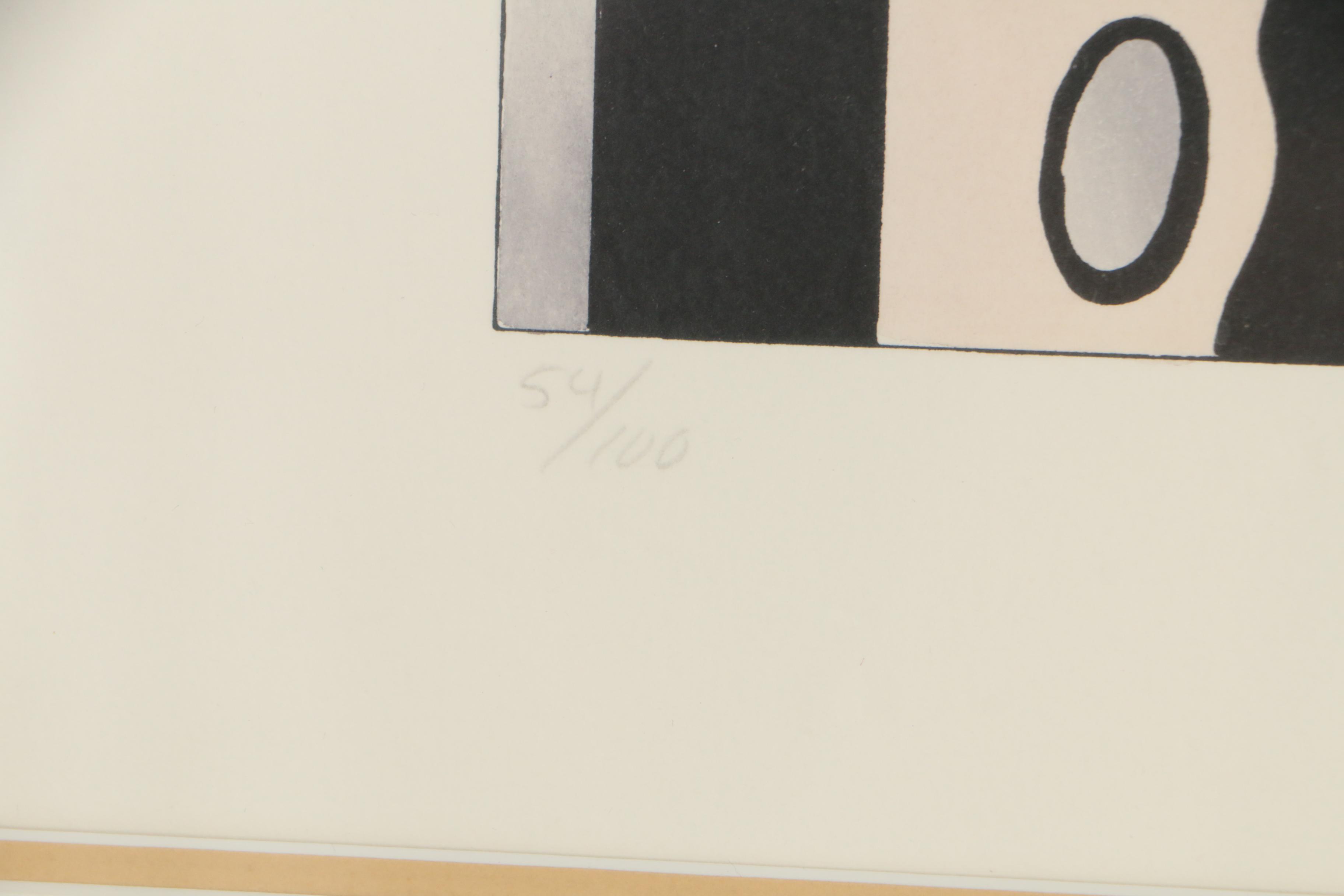 Laura Artusio Serigraphs "Cappucino" and "Espresso"