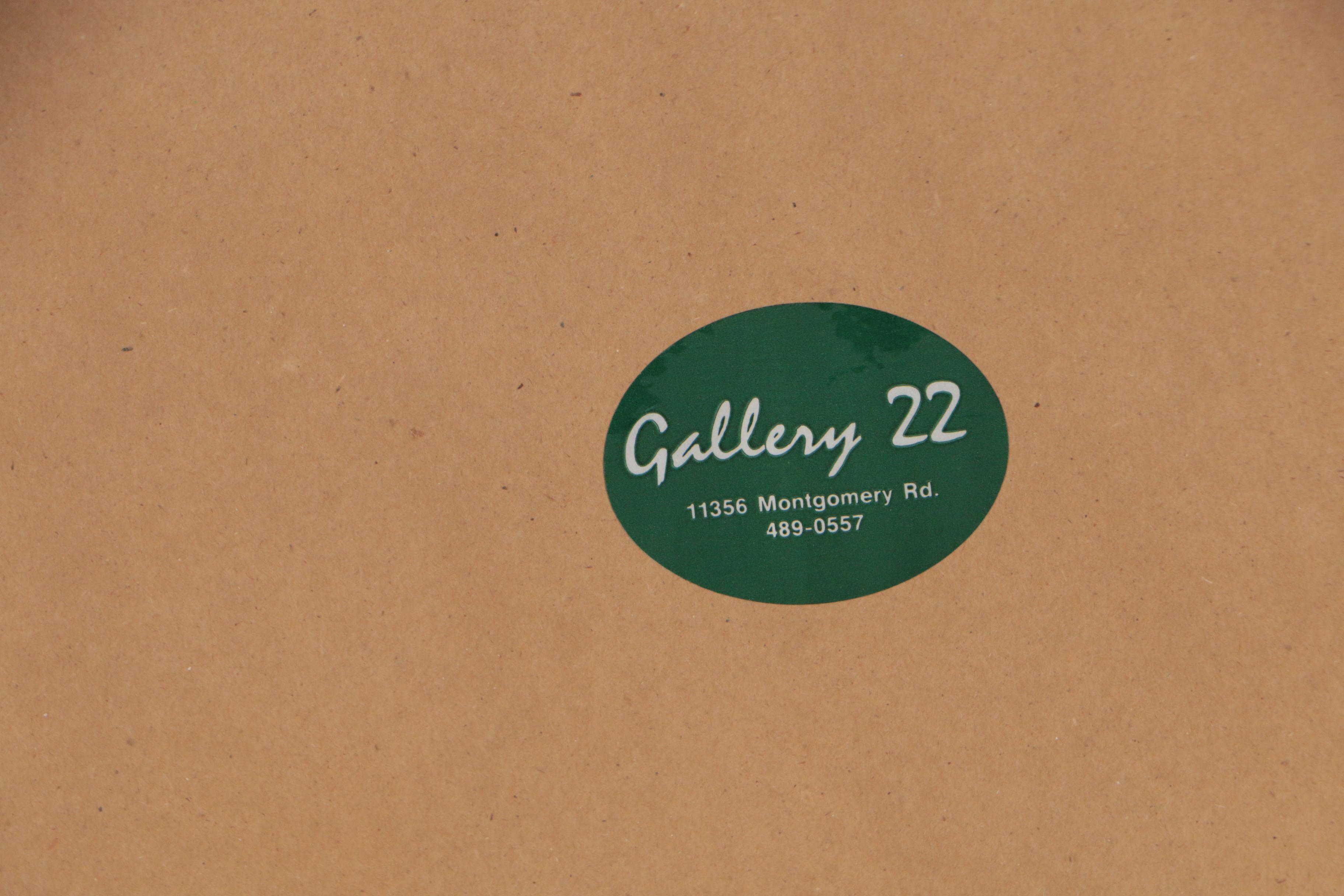 Laura Artusio Serigraphs "Cappucino" and "Espresso"