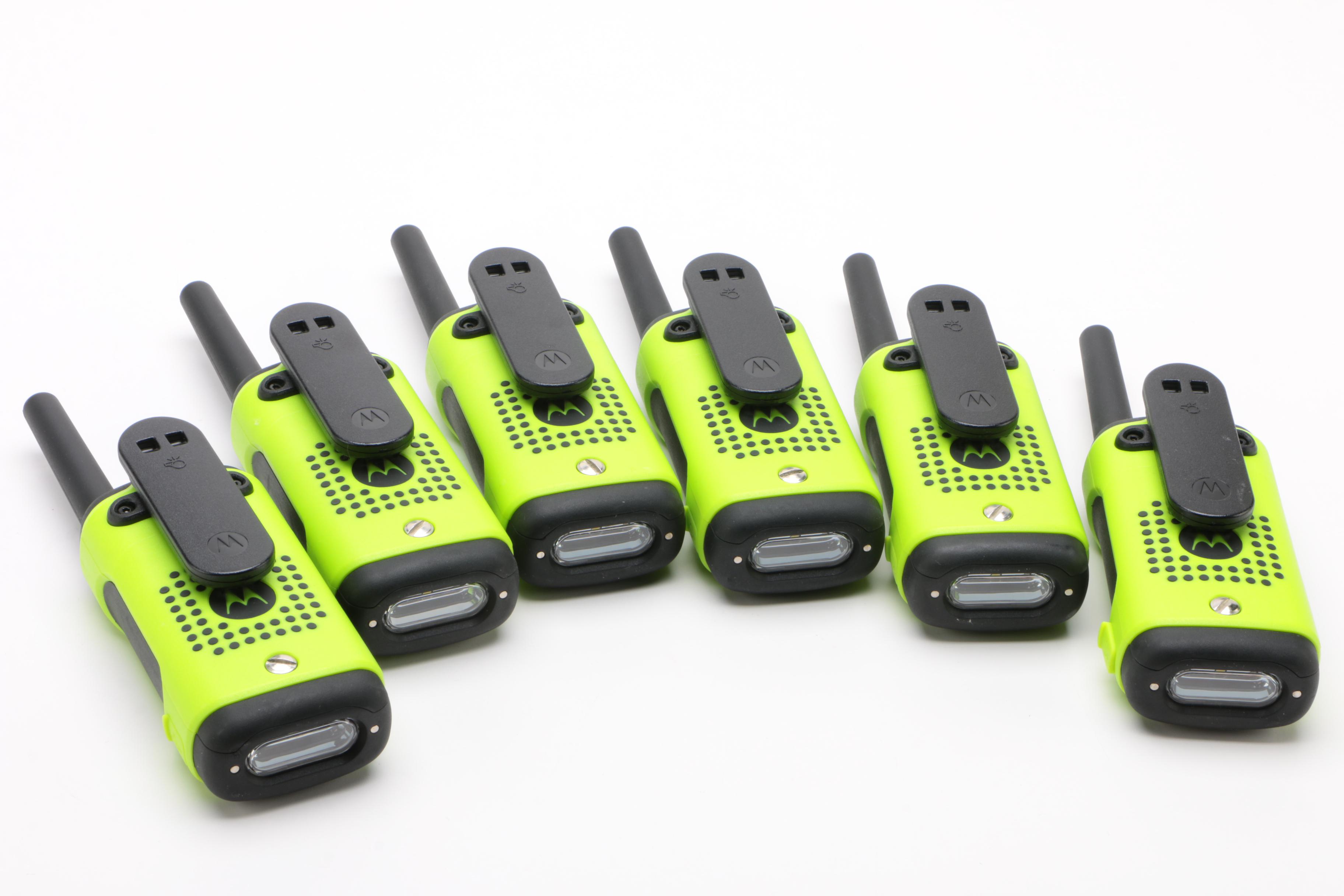 Motorola Talkabout T600 H20 Two-Way Radios with Surveillance Headset