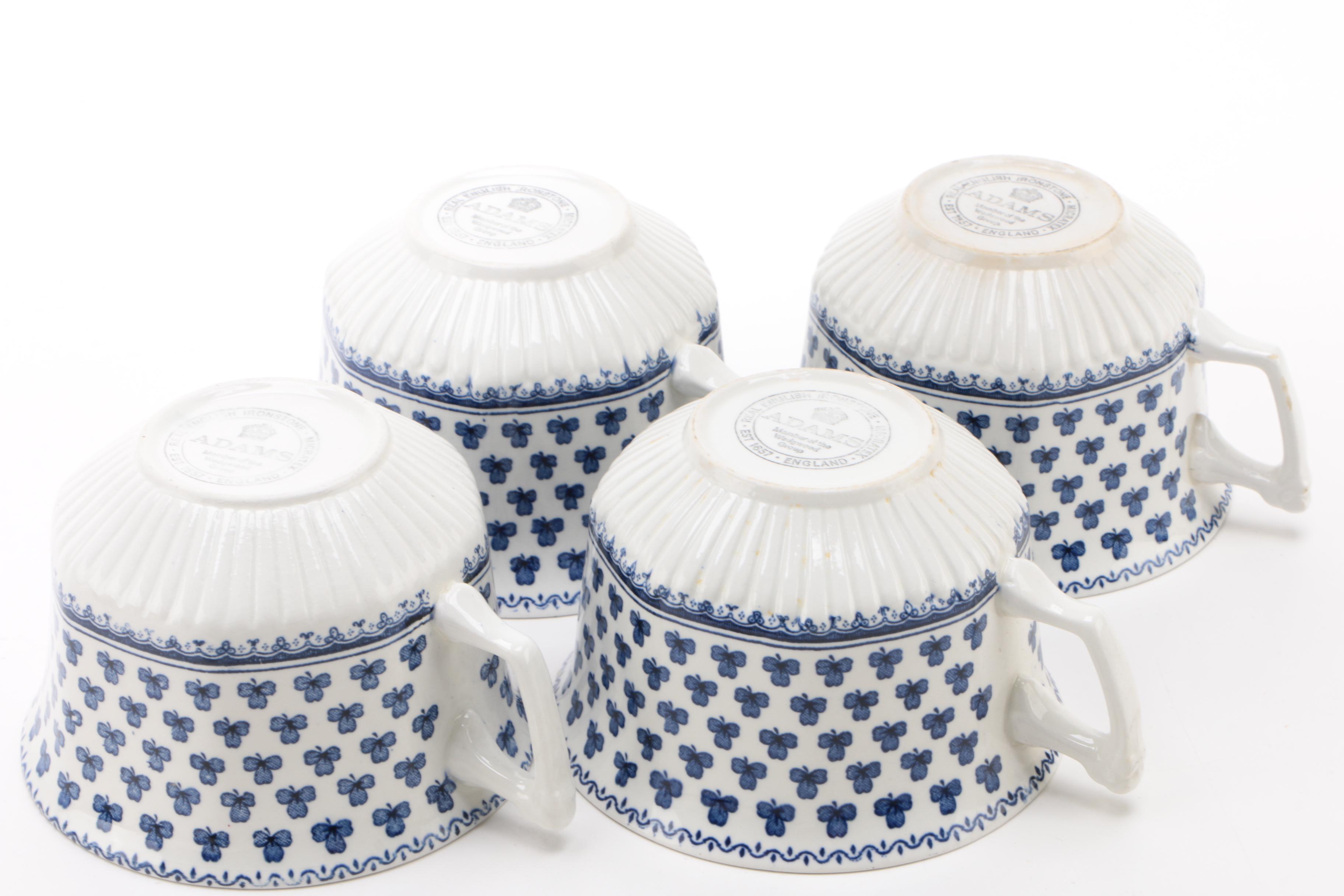 William Adams & Sons "Brentwood" Ironstone Dinnerware, 1969 - 1988