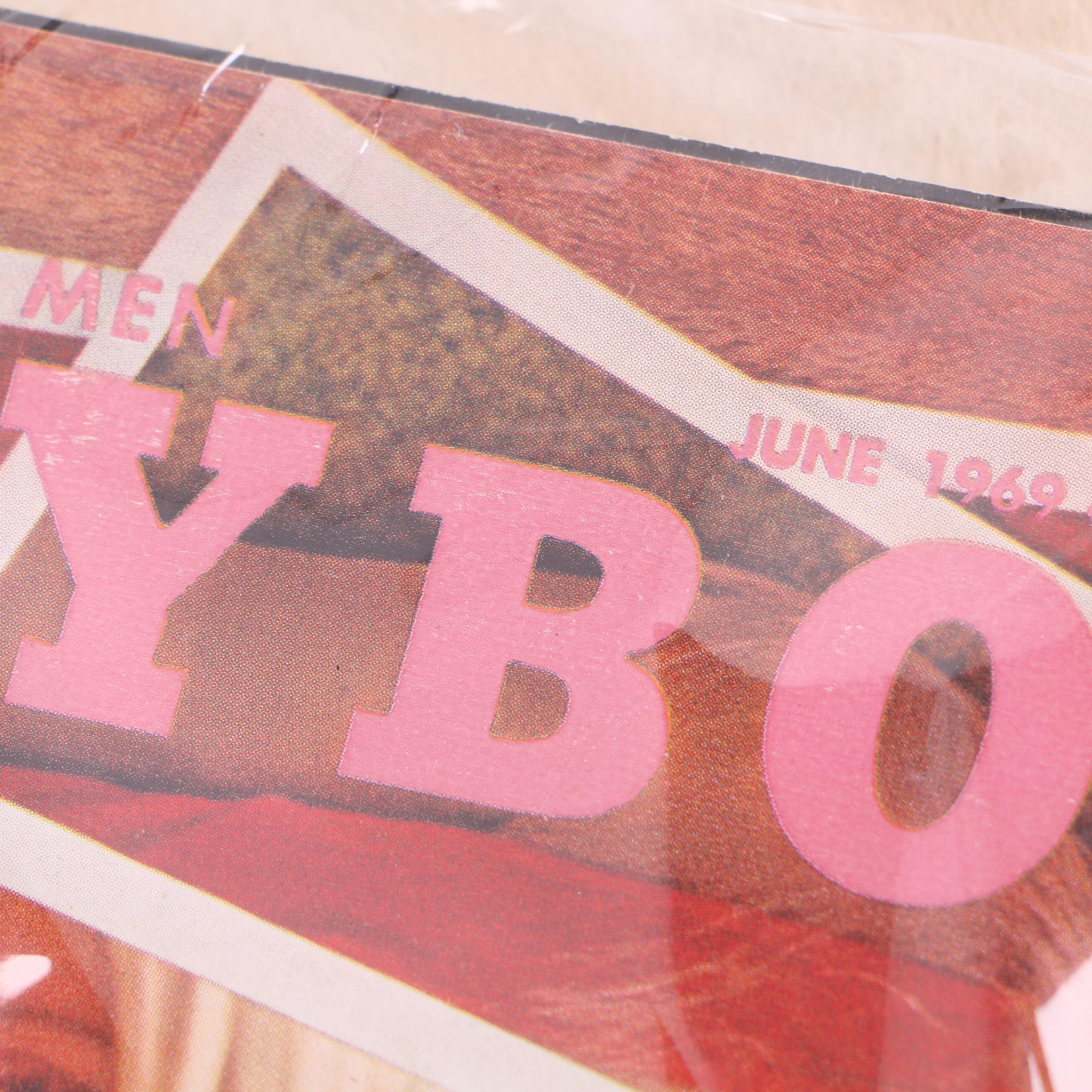 1969 "Playboy" Magazines including "Fifteenth Anniversary Holiday Issue"