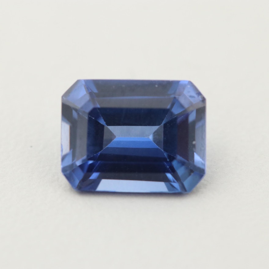 Loose Synthetic Sapphire Gemstone
