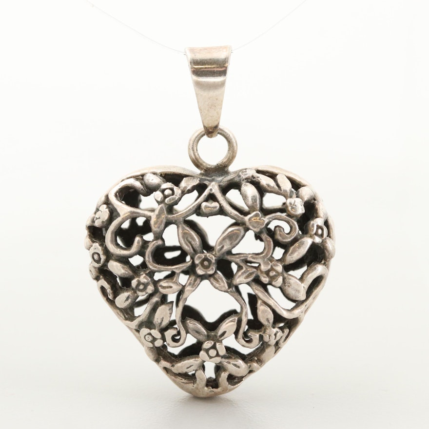 Sterling Silver Heart Pendant