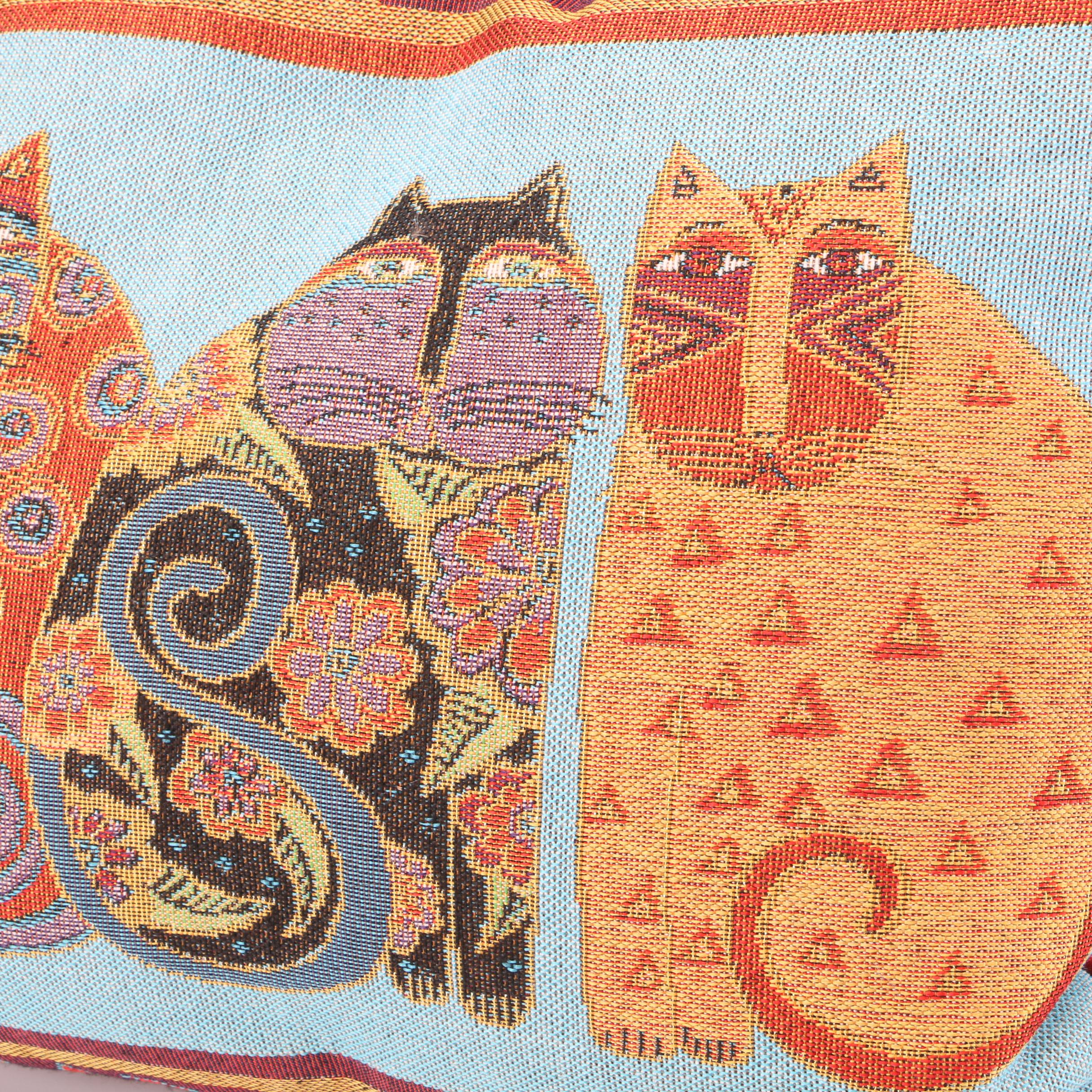 Laurel Burch "Fantastic Felines" Throw Pillows