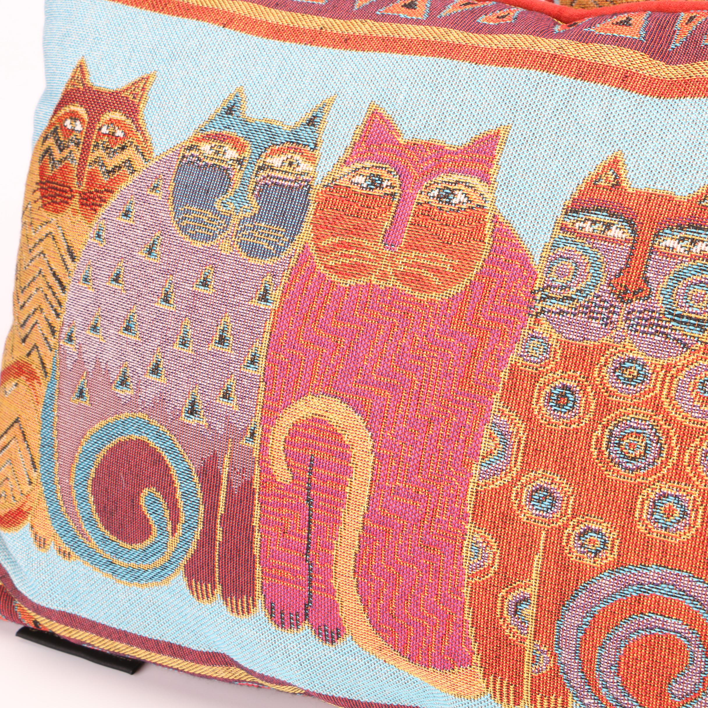 Laurel Burch "Fantastic Felines" Throw Pillows
