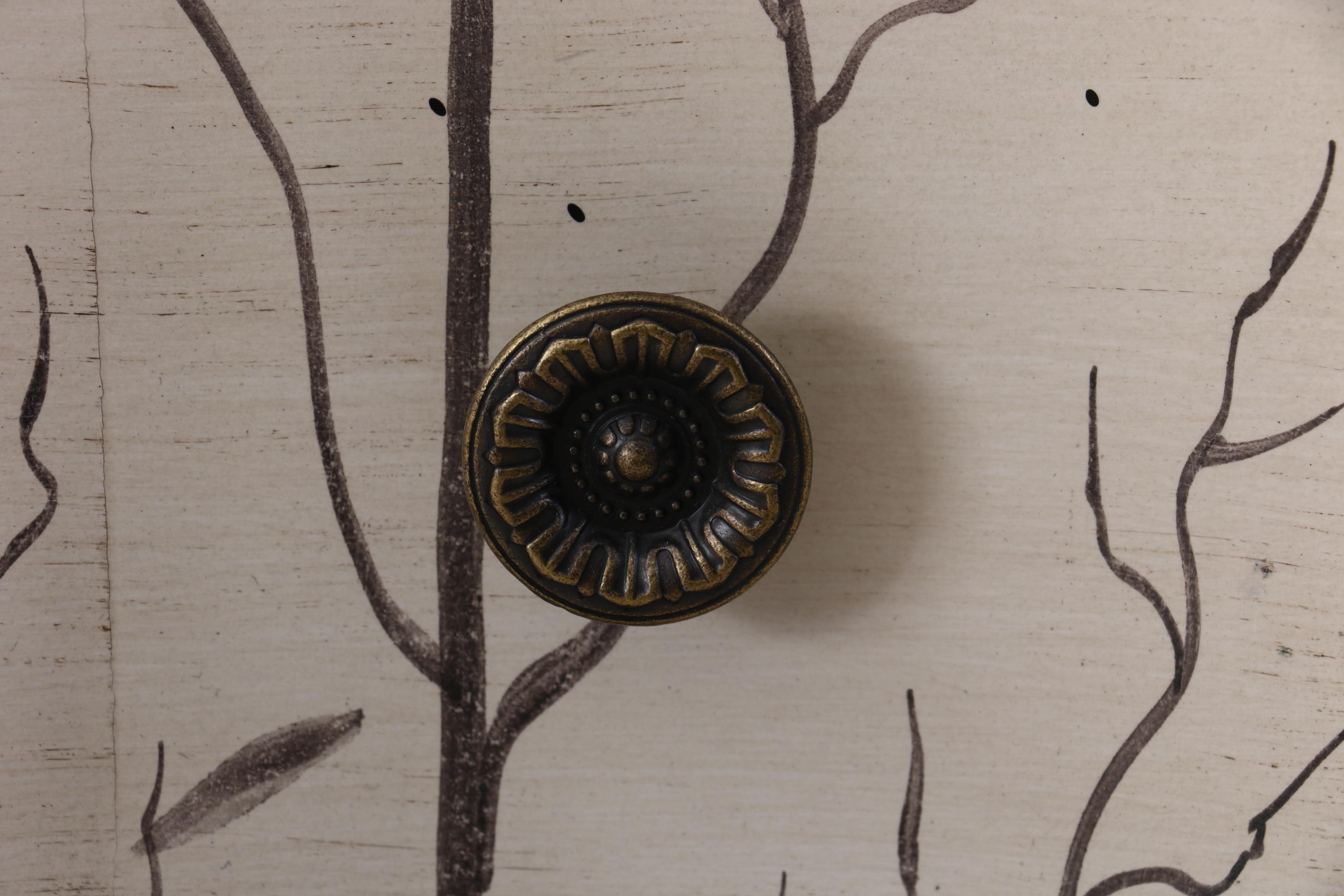 Chest of Drawers with Hand-Painted Designs