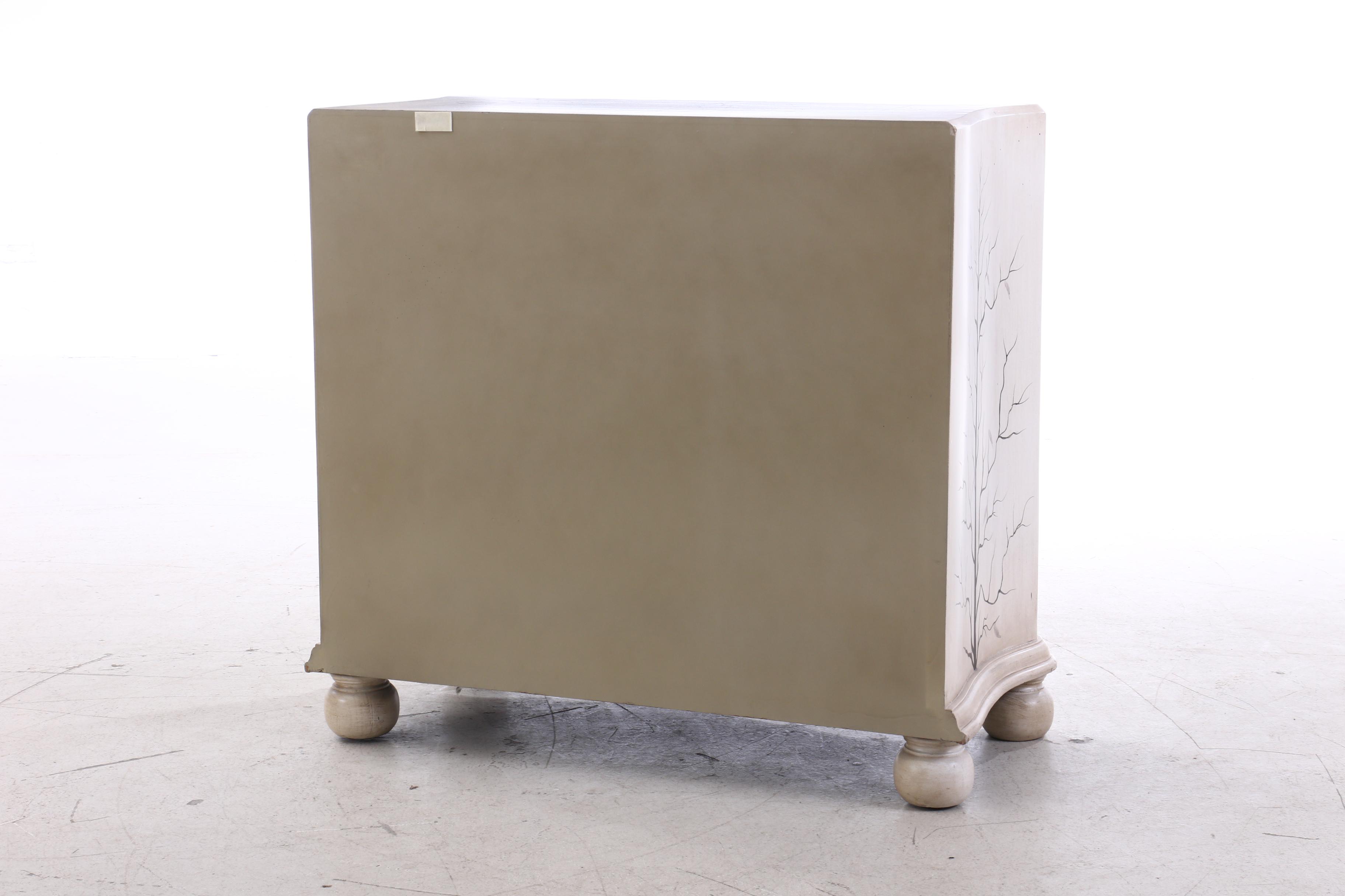 Chest of Drawers with Hand-Painted Designs