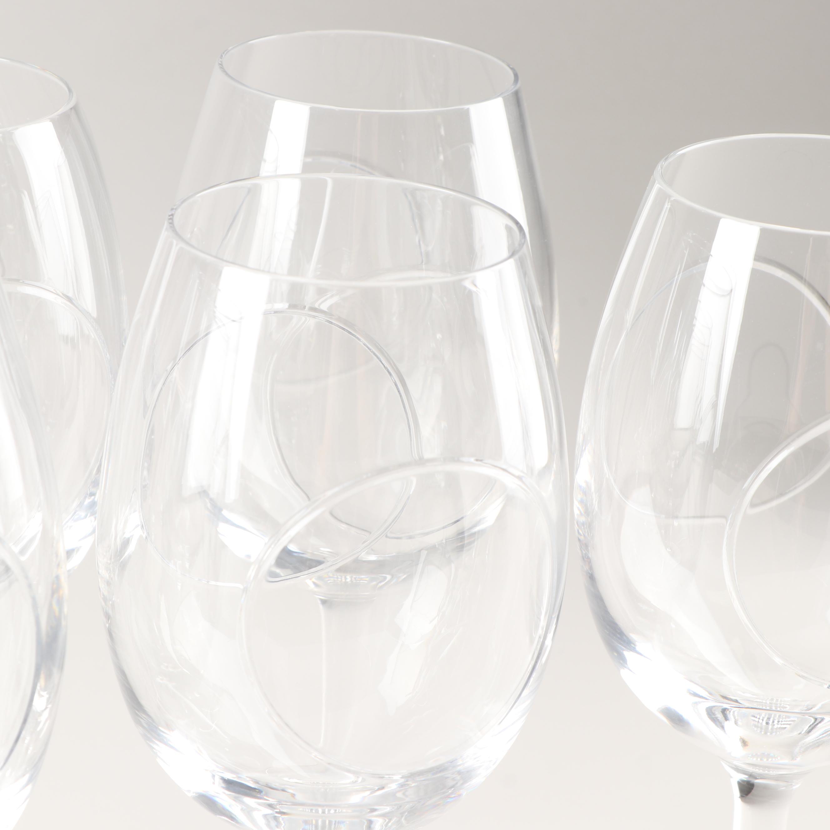 Waterford Crystal John Rocha Signature Series "Flow" Goblets