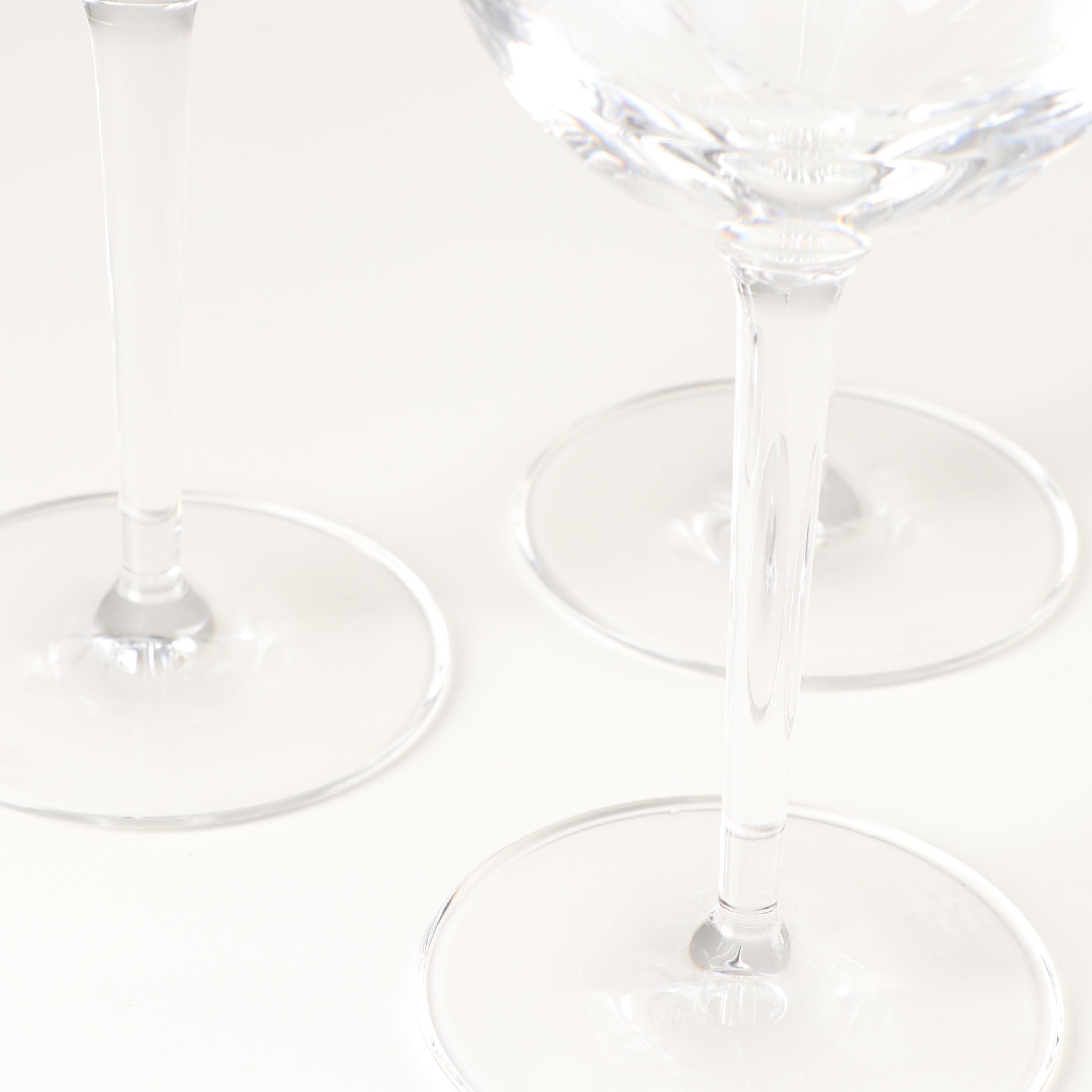 Waterford Crystal John Rocha Signature Series "Flow" Goblets