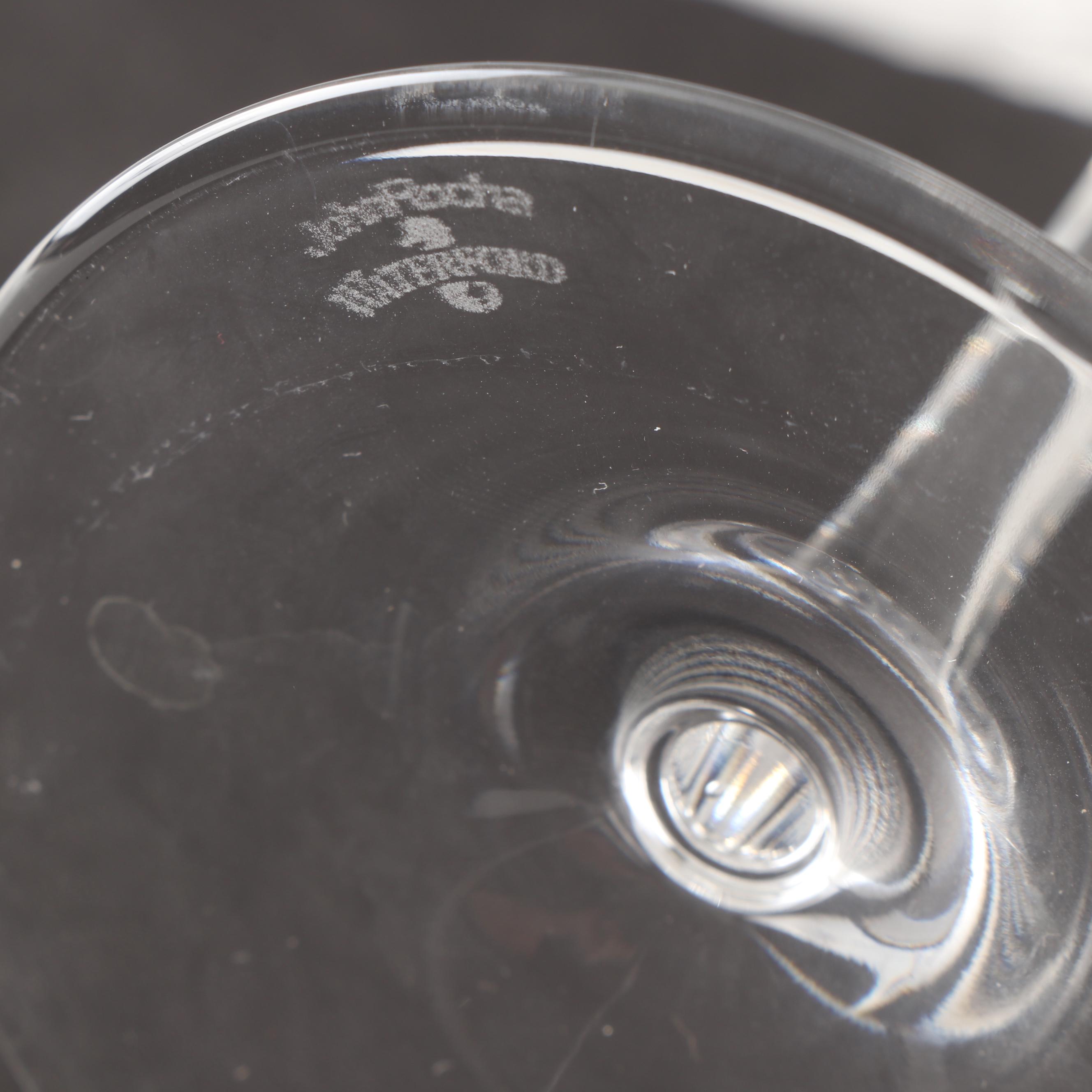 Waterford Crystal John Rocha Signature Series "Flow" Goblets