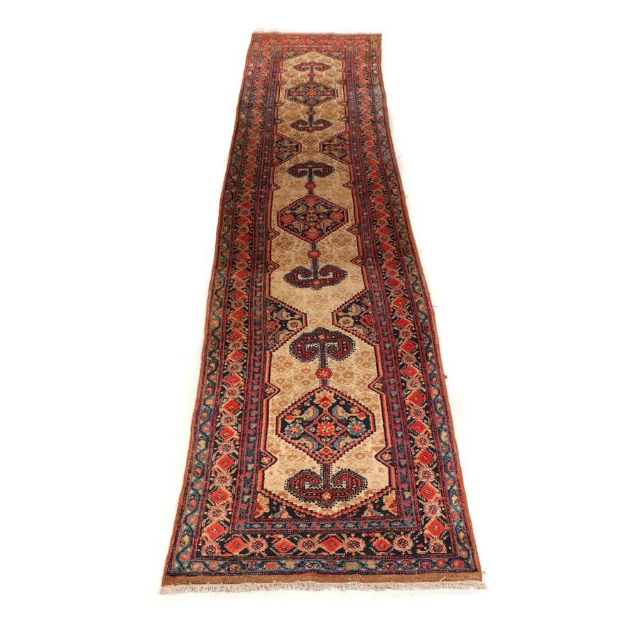 Hand-Knotted Persian Serab Wool Rug